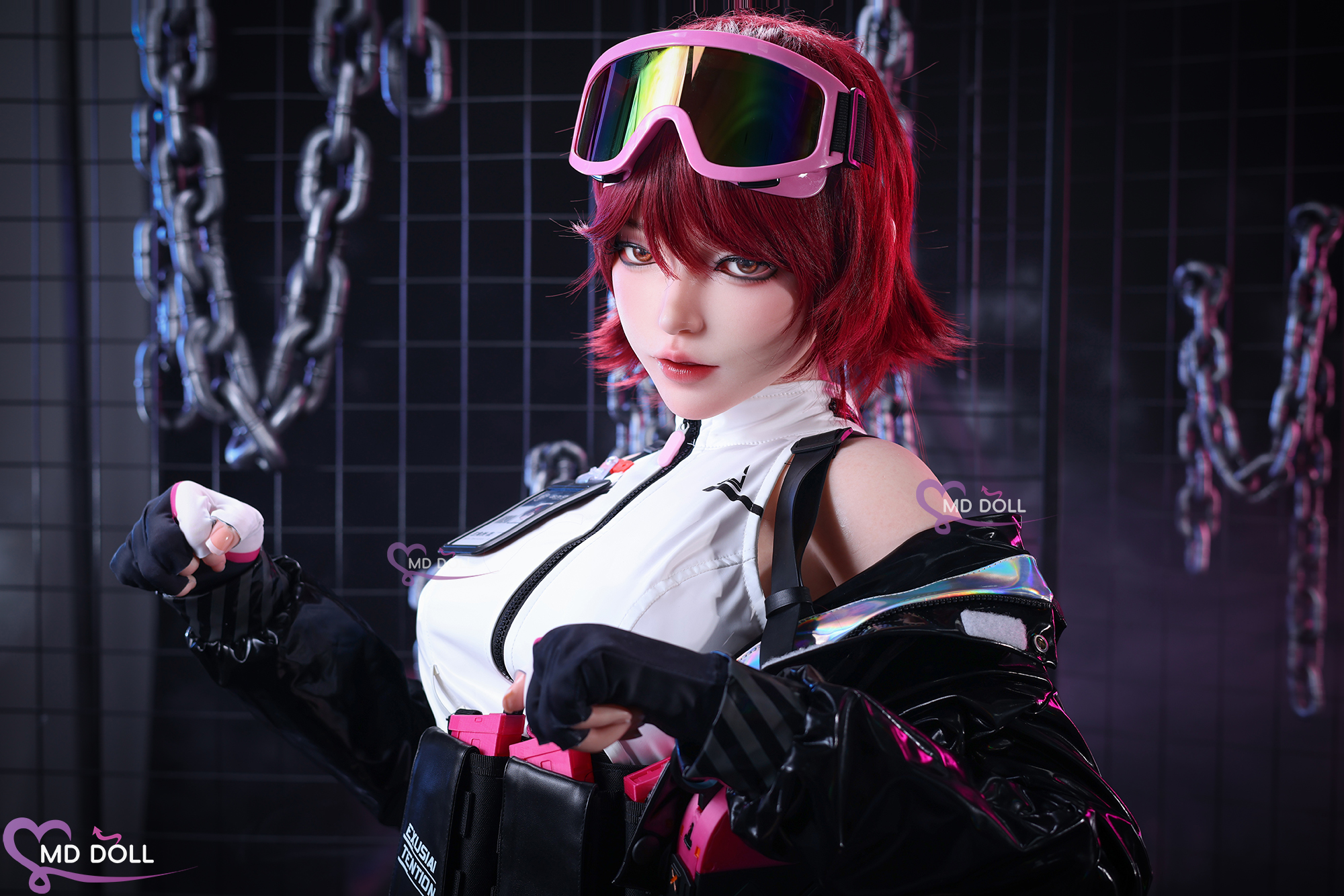 MD Doll | Toxik x Exusiai - 5ft 5/166cm Delta Force Cosplay Silicone Sex Doll