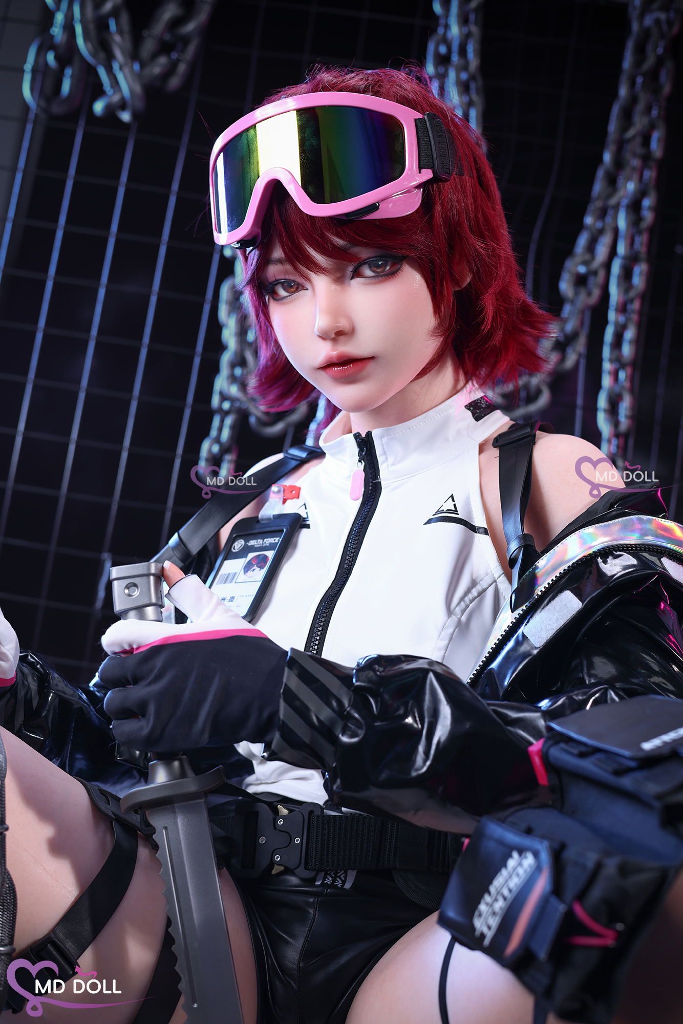 MD Doll | Toxik x Exusiai - 5ft 5/166cm Delta Force Cosplay Silicone Sex Doll