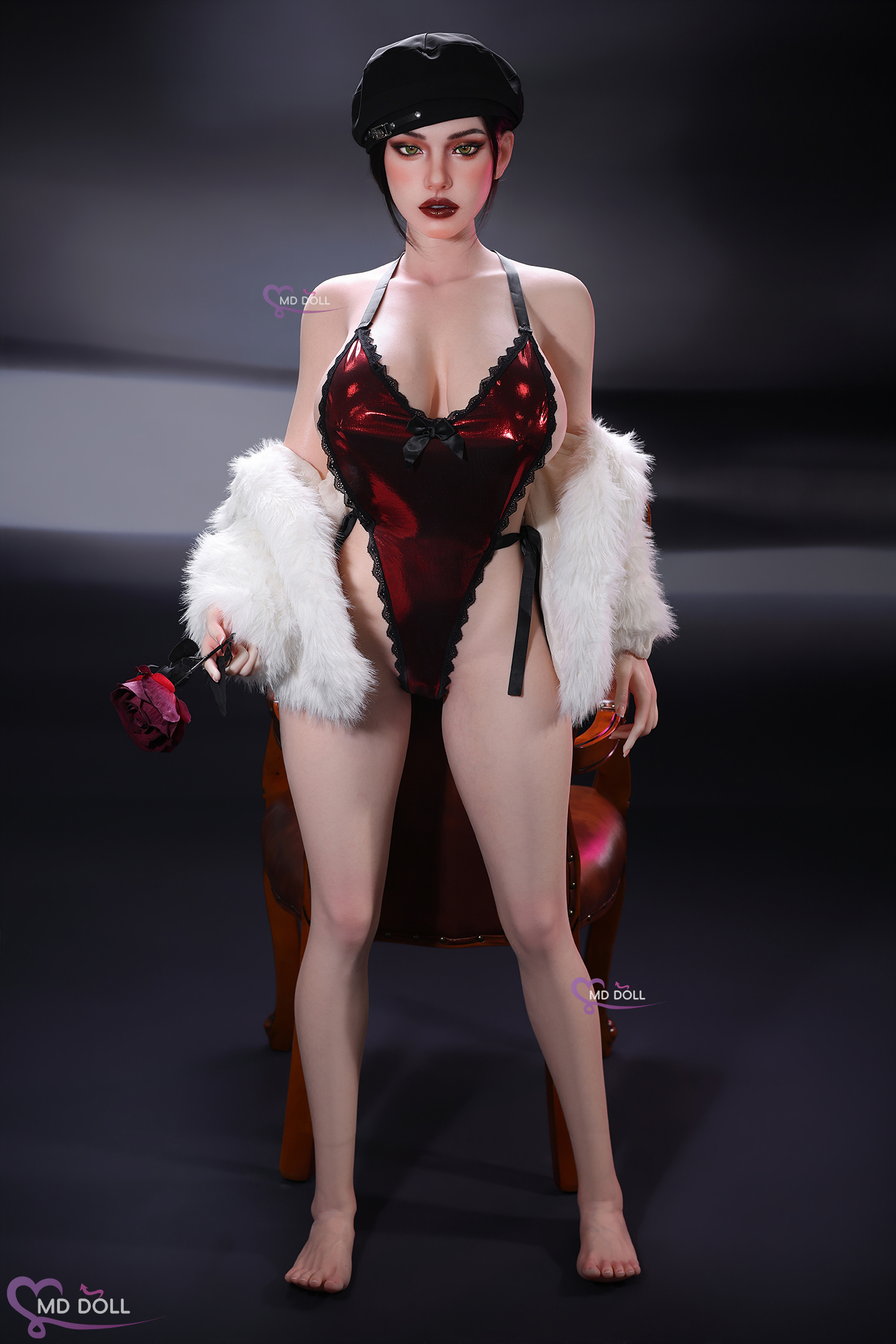 MD Doll | Leona - 161cm/5ft 3 H-Cup BBW Realistic Silicone Sex Doll