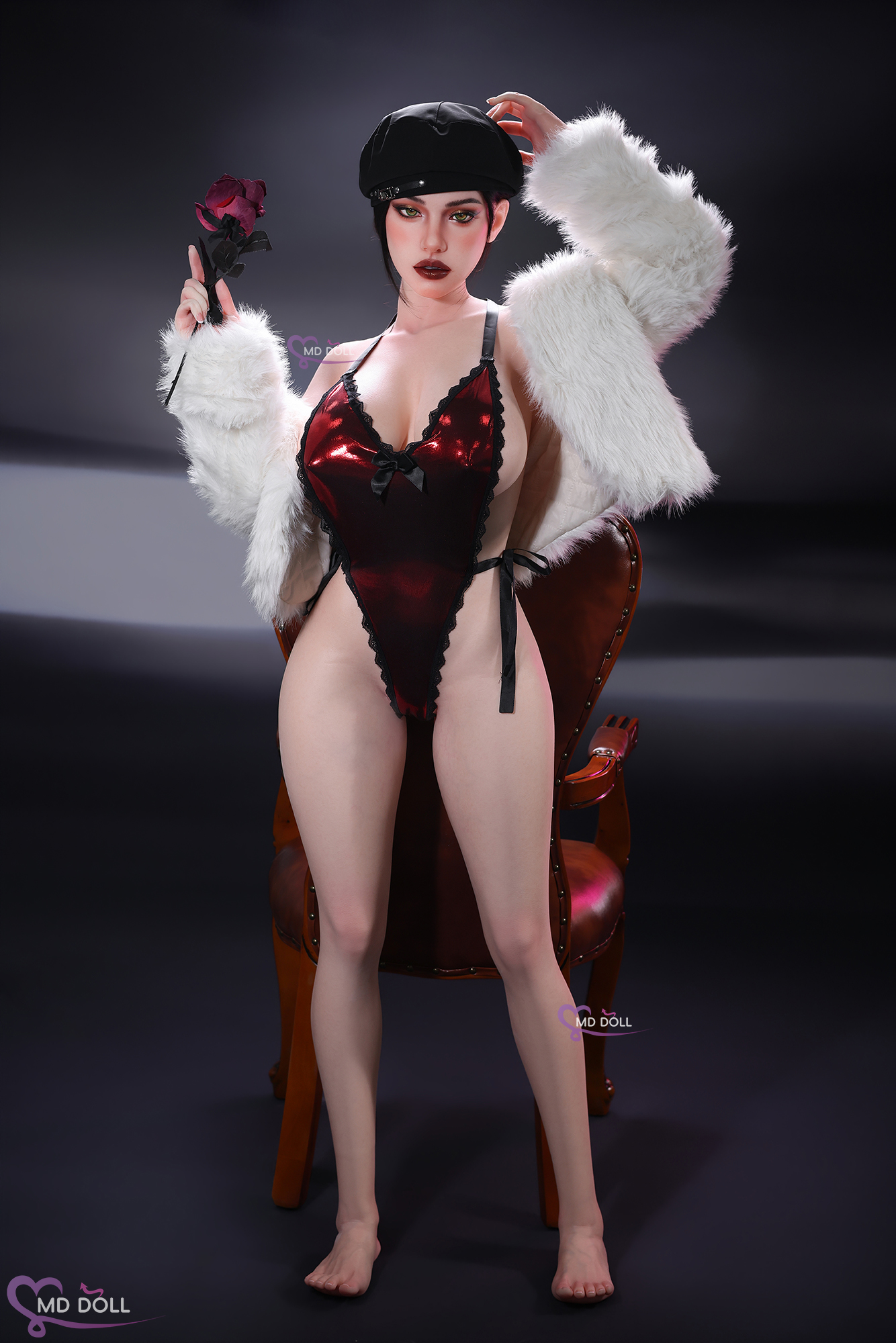 MD Doll | Leona - 161cm/5ft 3 H-Cup BBW Realistic Silicone Sex Doll