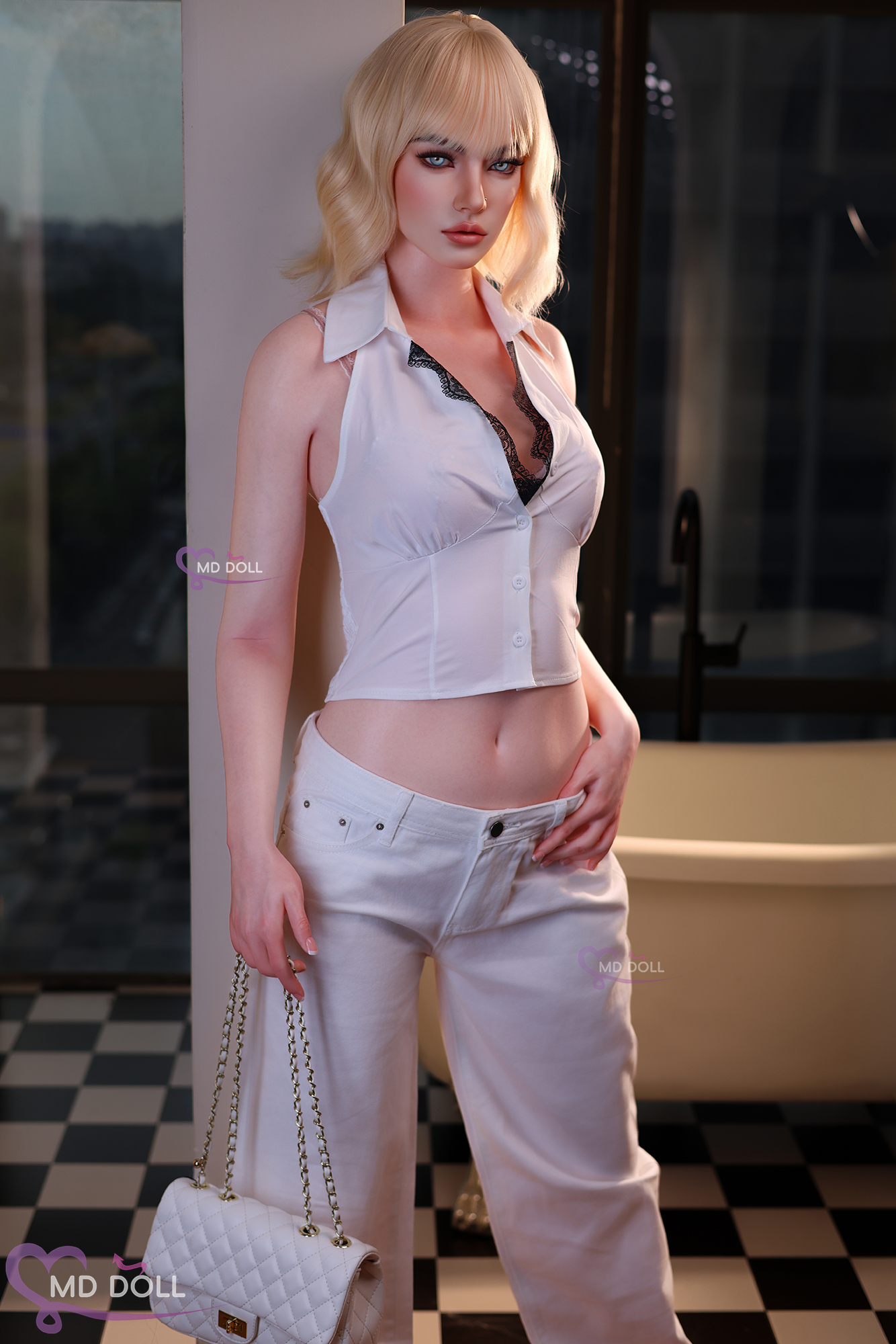 MD Doll | Joan - 166cm /5ft5 D-Cup Realistic Blonde Silicone Sex Doll