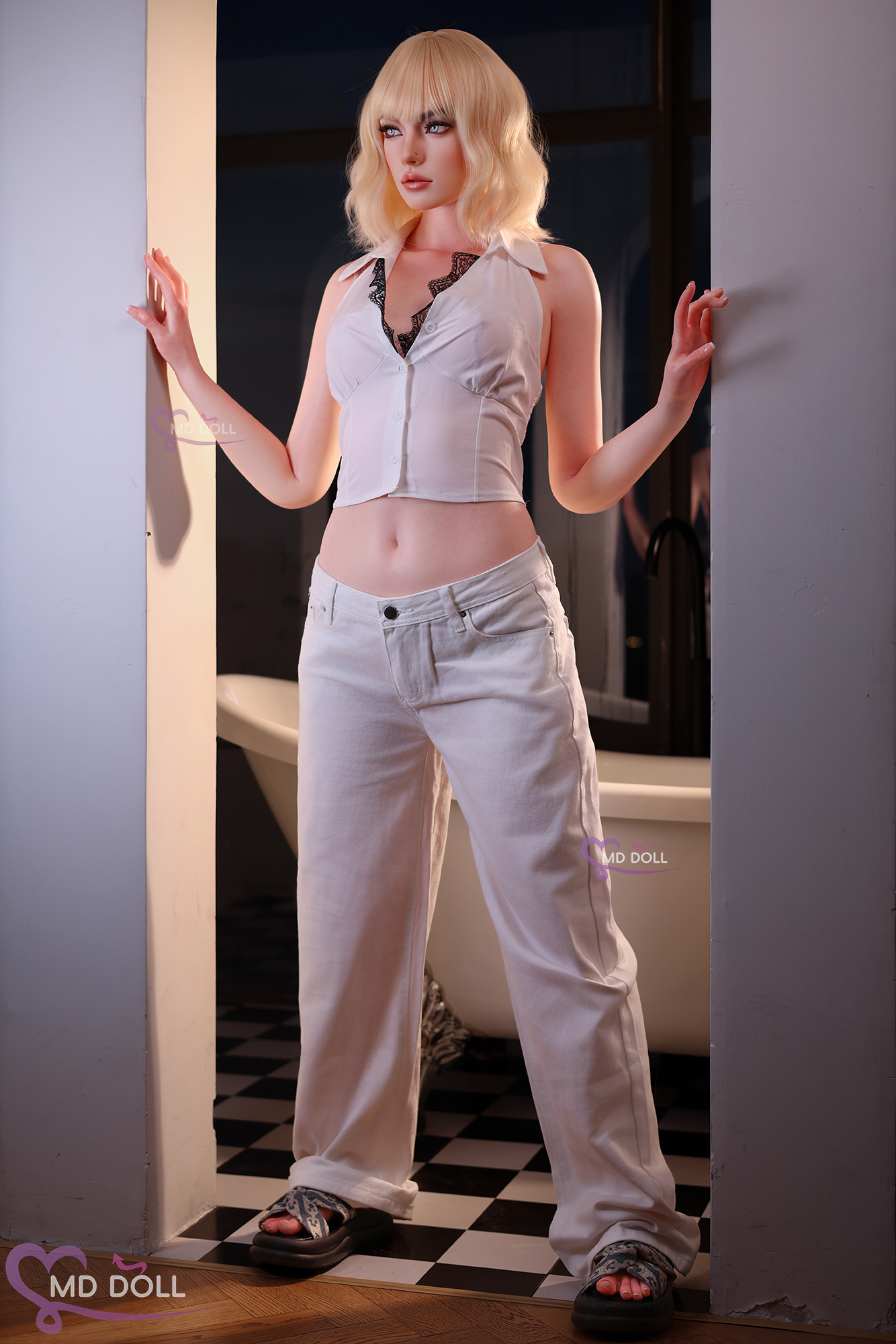 MD Doll | Joan - 166cm /5ft5 D-Cup Realistic Blonde Silicone Sex Doll