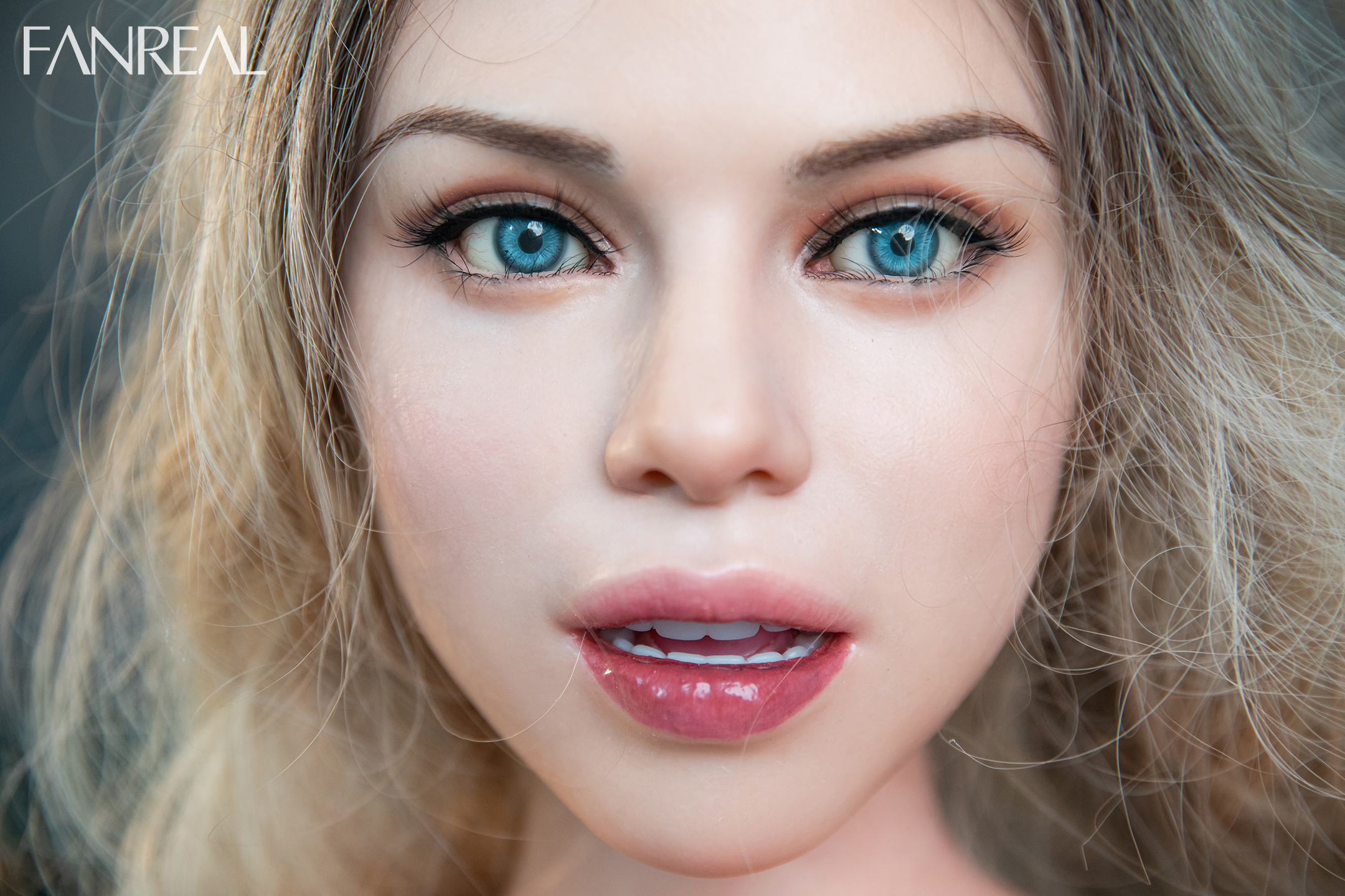 FanReal |  F-Cup 3ft6 Tanned Petite Sex Doll Torso for Men-Carlee