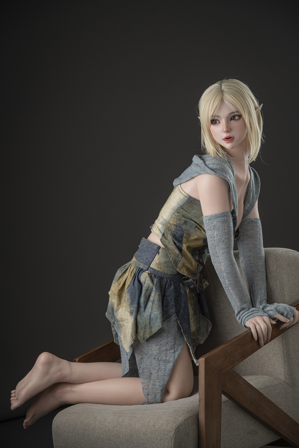 JX Doll | Elara - 5ft3/160cm Realistic Blonde Elf Fantasy Sex Doll