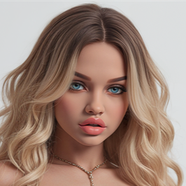 SY | Single Head - Implanted Hair Silicone Soft Head With Oral(In Stock US)