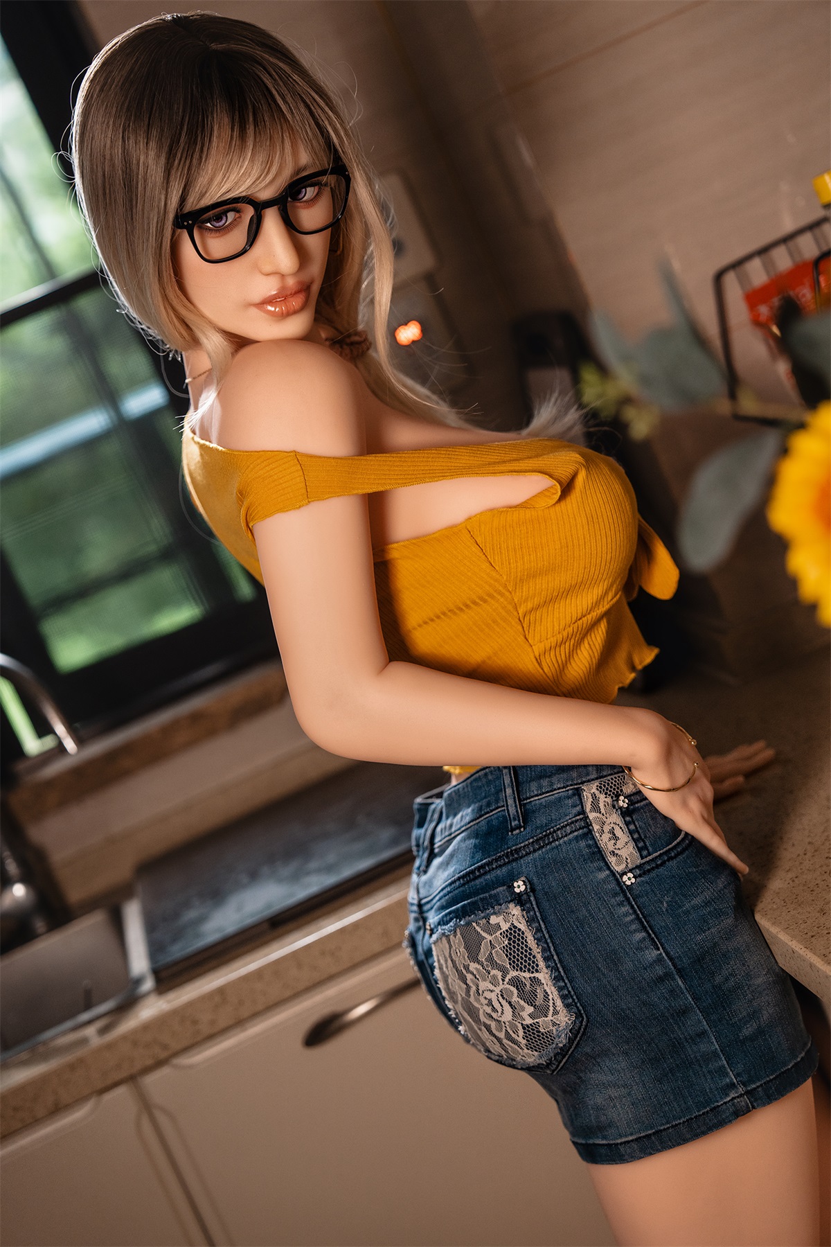 Taylor - 5ft 7/170cm Housewife Big Breasts Sex Doll With Option To 3 In  1-First Love Doll