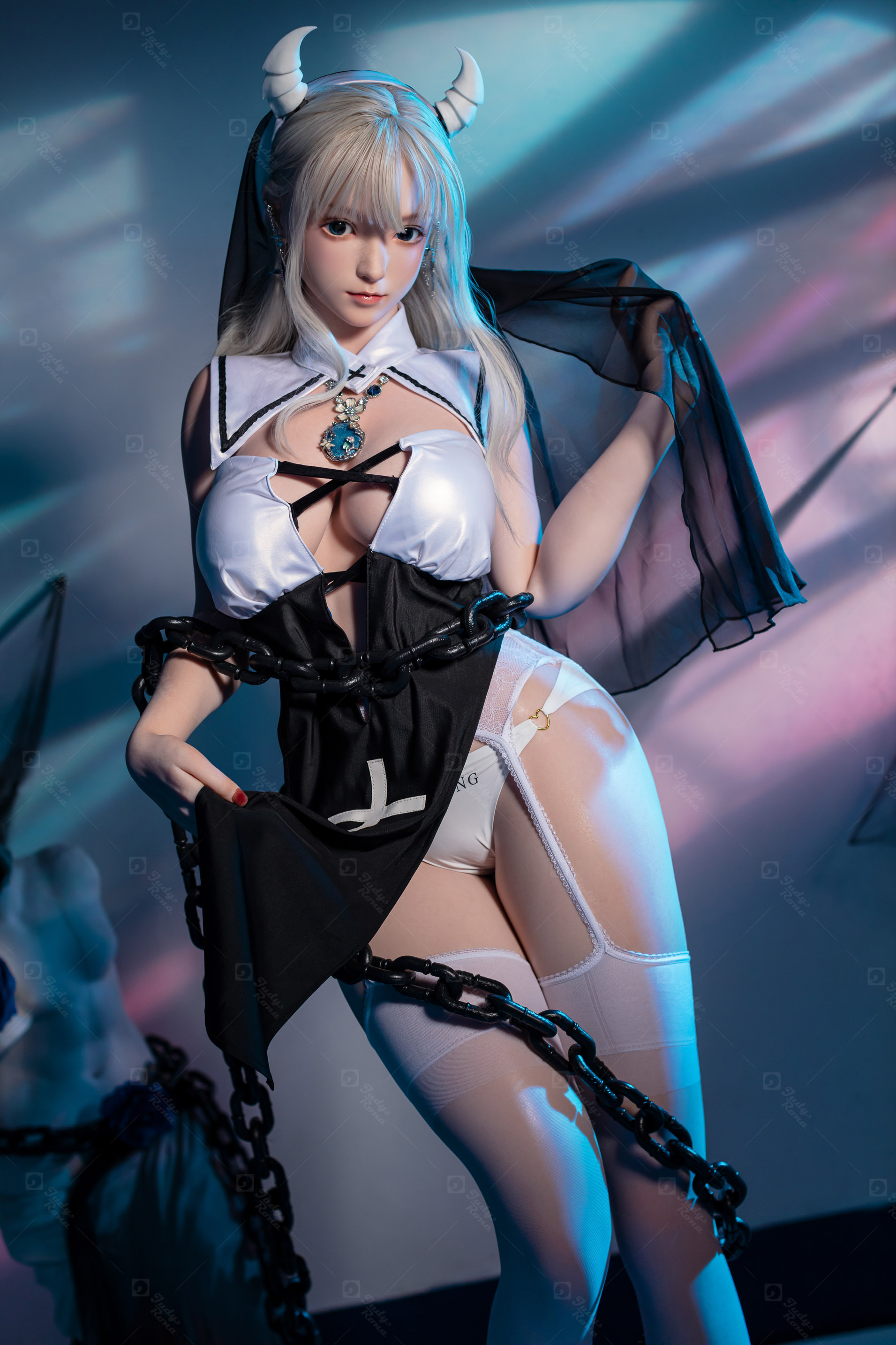 JR | Akuma - 5Ft 2(157cm) Sexy Japanese Devil Silicone Sex Doll 