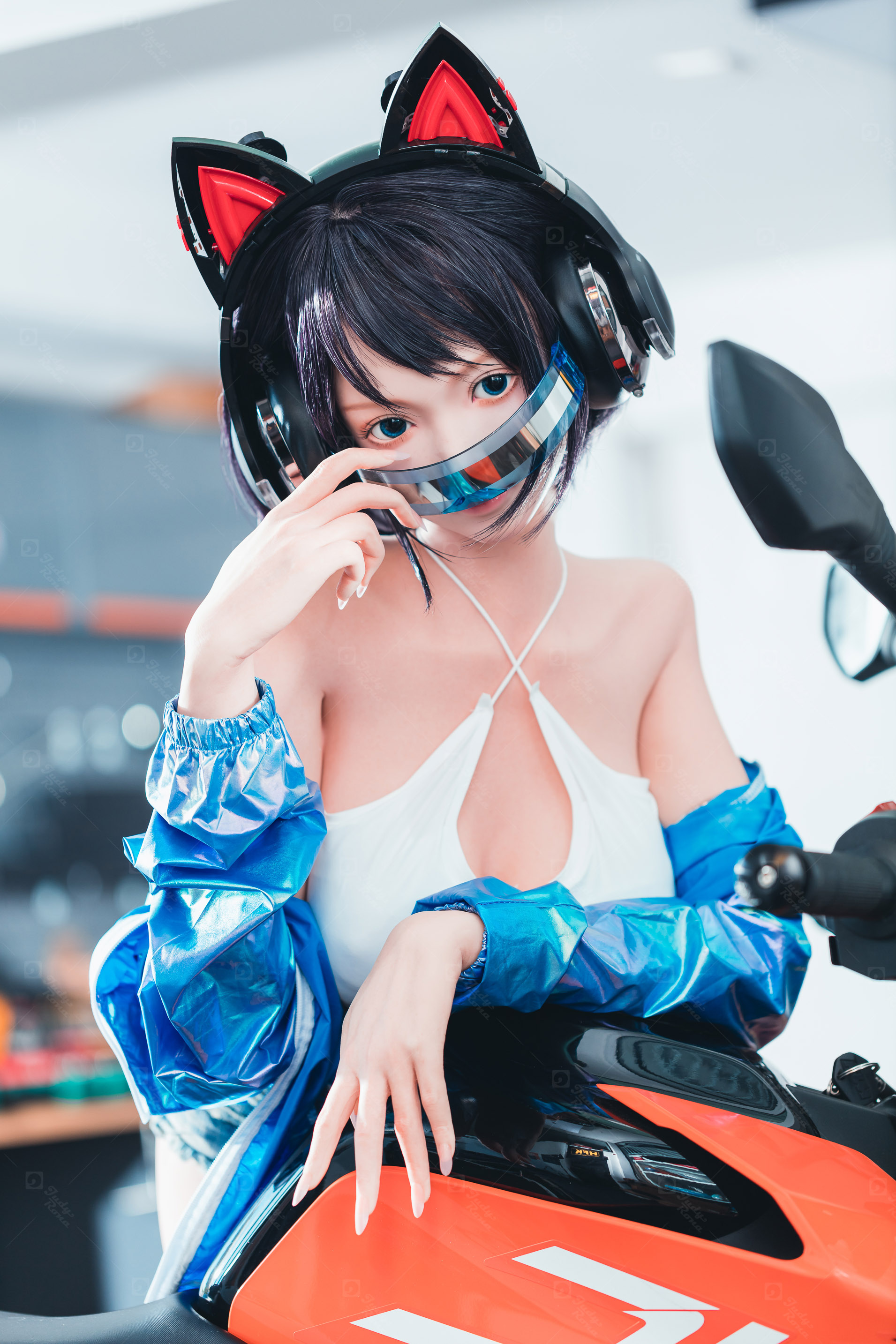 JR | Kira - 5Ft 2(158cm) Japanese Motorcycle Girl Silicone Sex Doll 