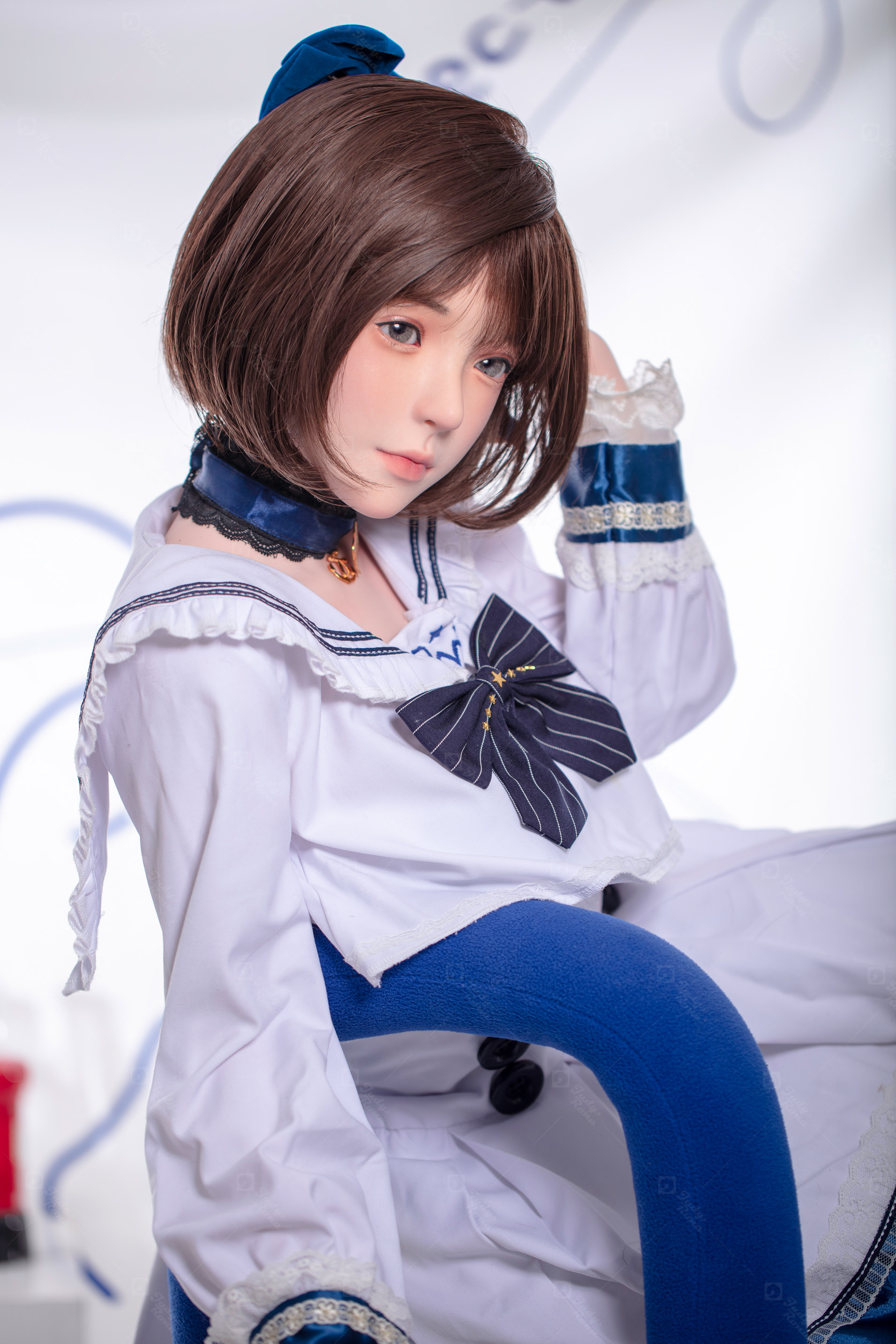 JR | Emi - 4Ft 10(148cm) Listen Conch Girl Silicone Sex Doll 