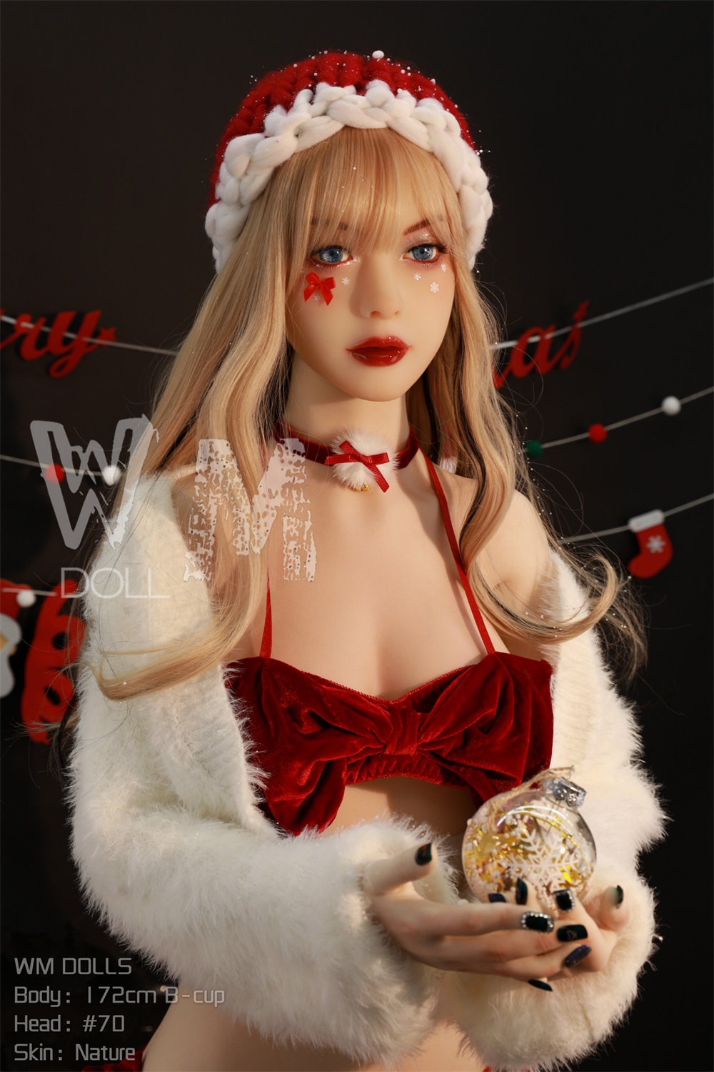 WM | Sachi - 5ft 8/ 172cm B Cup Christmas Style Sex Doll (In Stock US)