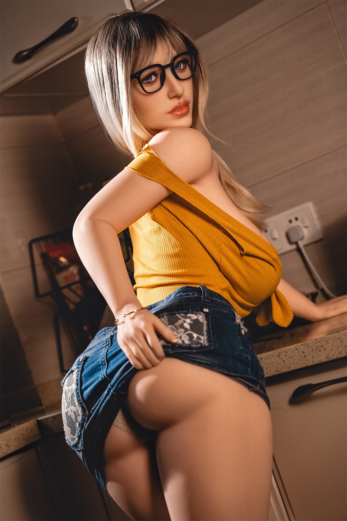 Taylor - 5ft 7/170cm Housewife Big Breasts Sex Doll With Option To 3 In  1-First Love Doll