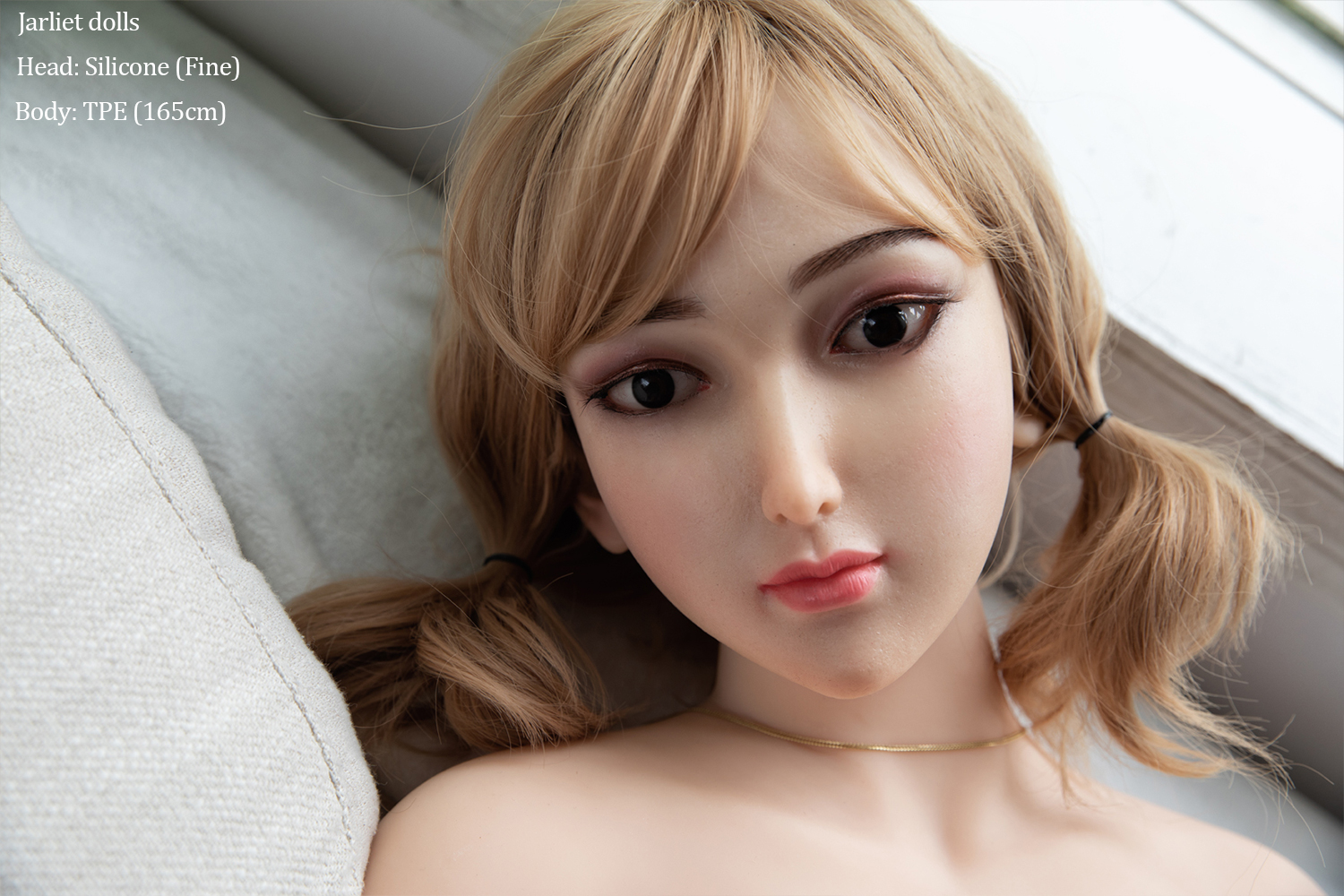 Jarliet |Fine -5ft 4/165cm Silicone Head Sex Doll