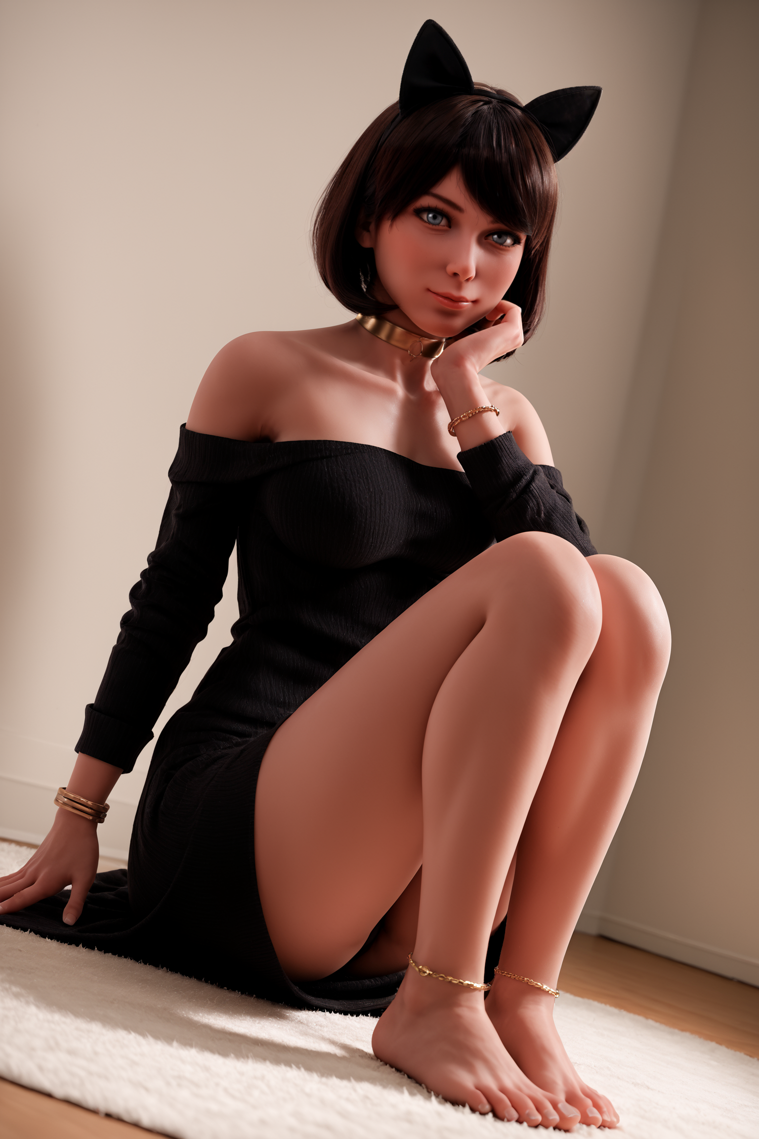 AIBEI | Cathy - 4ft 11/151cm Silicone Head Sex Doll