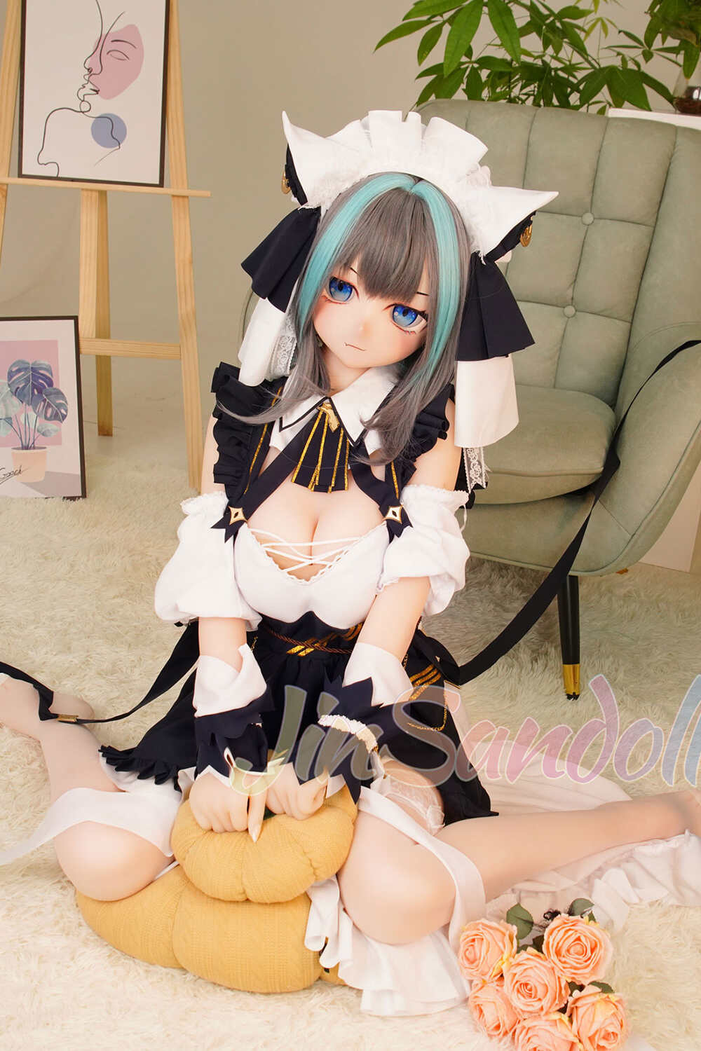 JS Doll | Dunbar - 5ft 3/159cm Anime Neko Maid S-TPE Sex Doll