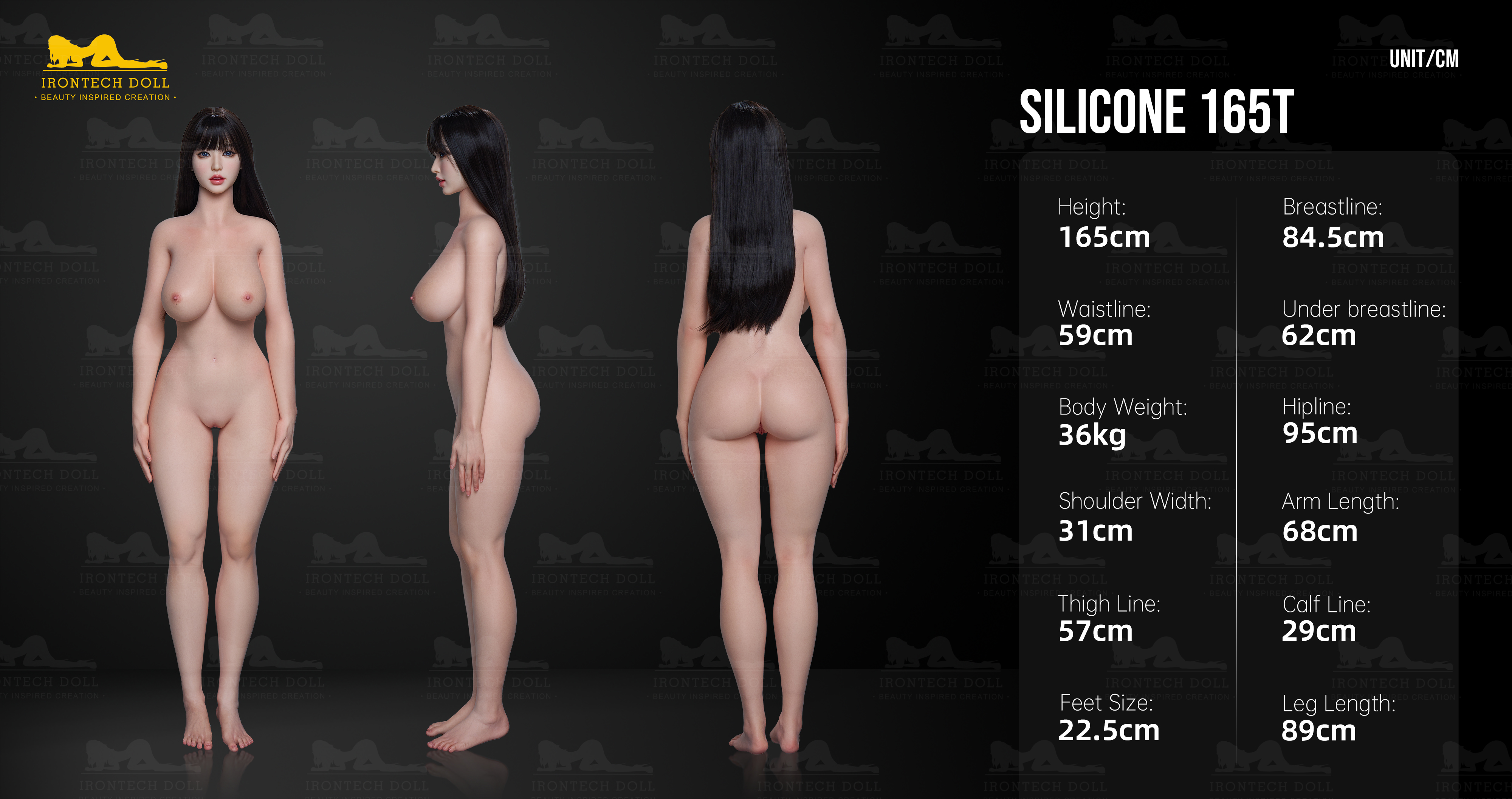 Irontech Doll 165T full silicone body specifications