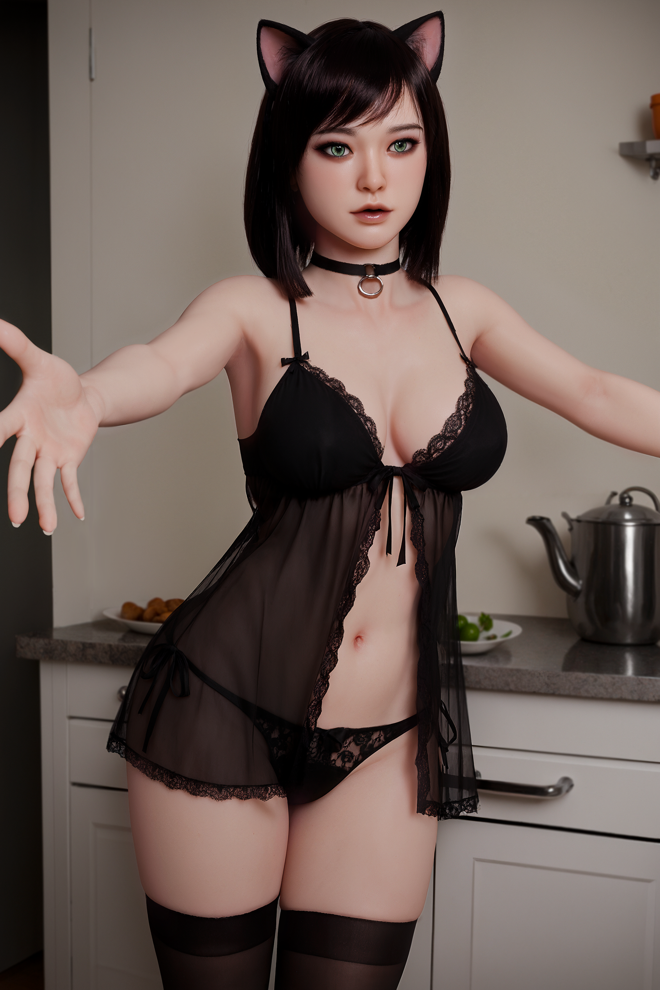 AIBEI |  Ahana - 5ft 5/166cm Silicone Head Sex Doll