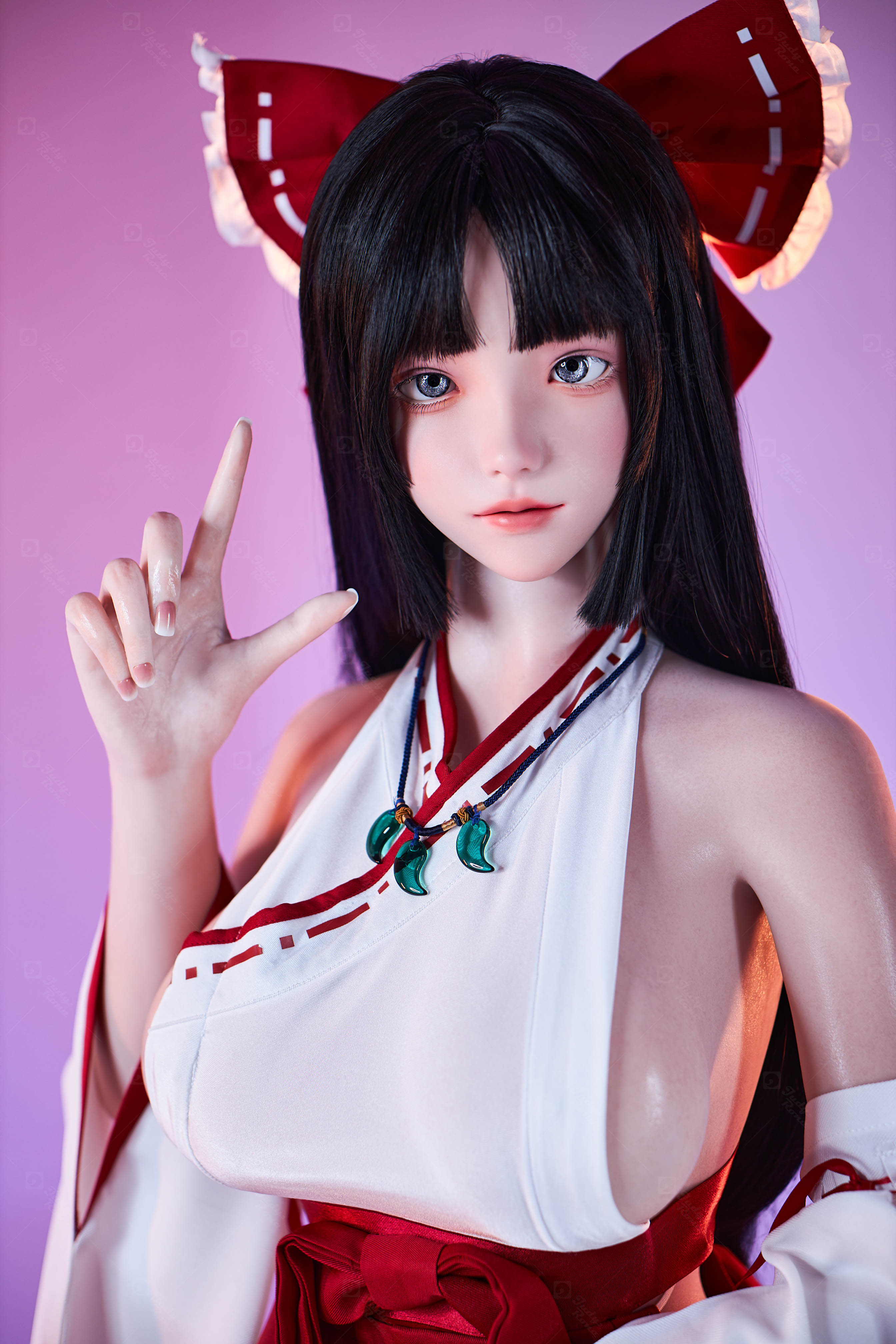JR | Kikyo - 5Ft 2(158cm) Japanese Miko Silicone Sex Doll 