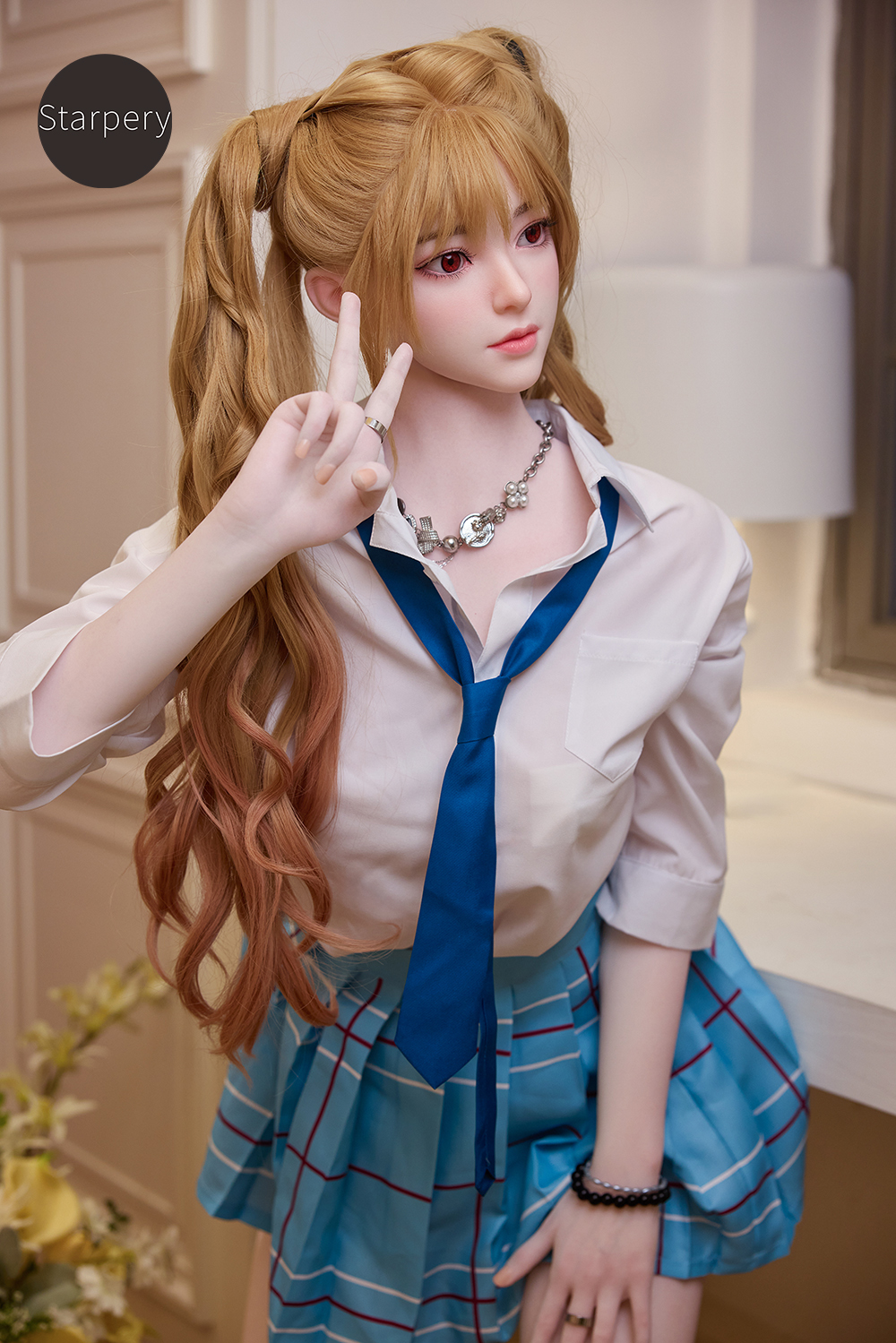 Starpery丨Asuka - 5ft 4/163cm C-Cup Cosplay Silicone Sex Doll(In Stock US)