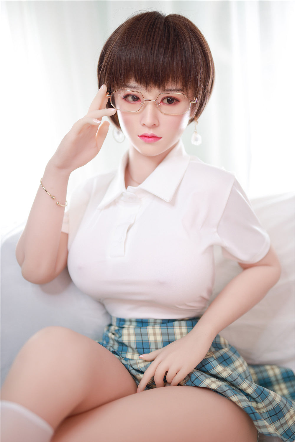 JY | Amber-5ft 3/161cm Silicone Head Big Breasts Sex Doll