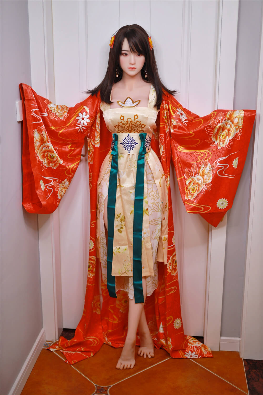 JY | JingJing-5ft 3/161cm Silicone Head Big Breasts Sex Doll