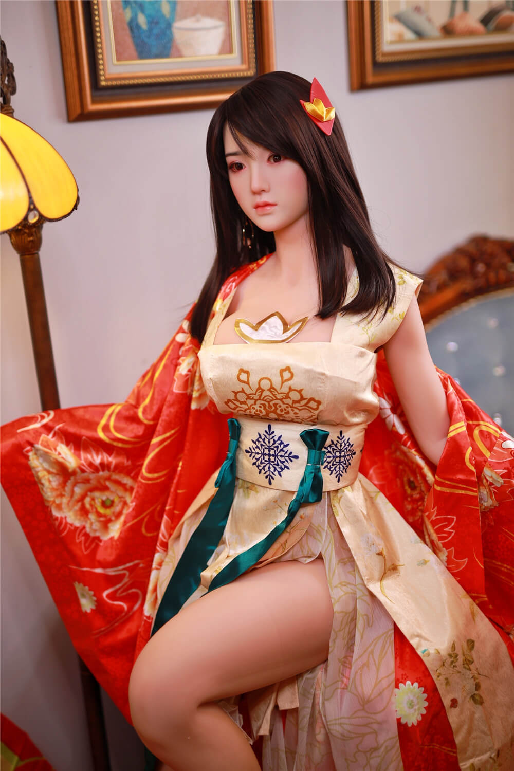 JY | JingJing-5ft 3/161cm Silicone Head Big Breasts Sex Doll