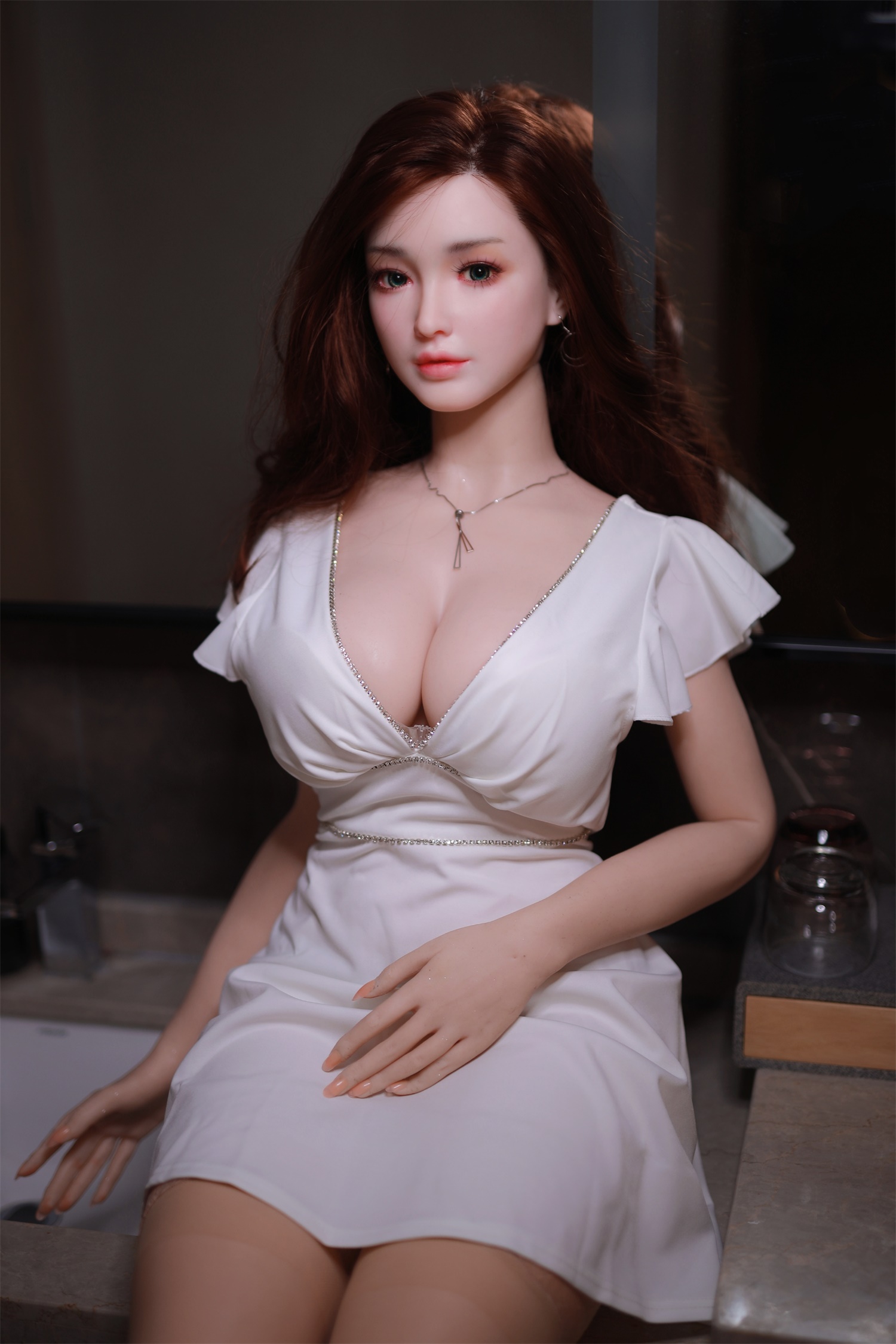 JY | Ellie - 5ft 4/163cm Silicone Big Breasts Sex Doll