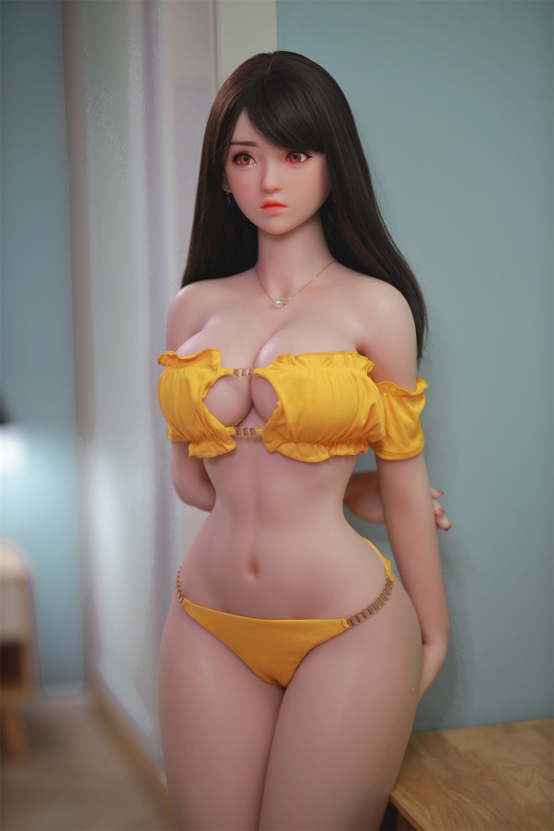 JY | Linlin - 5ft 3/161cm Big Breasts Thin Waist Asia Silicone Sex Doll