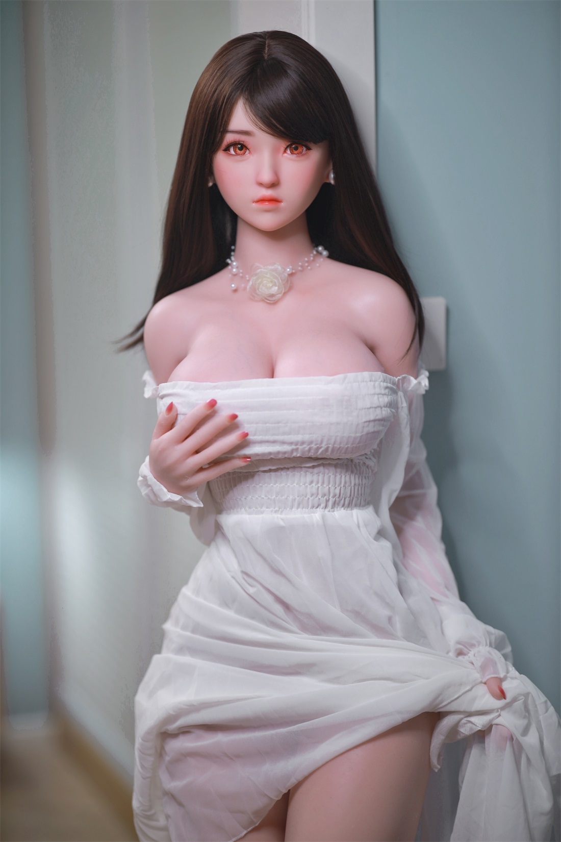 JY | Linlin - 5ft 3/161cm Big Breasts Thin Waist Asia Silicone Sex Doll