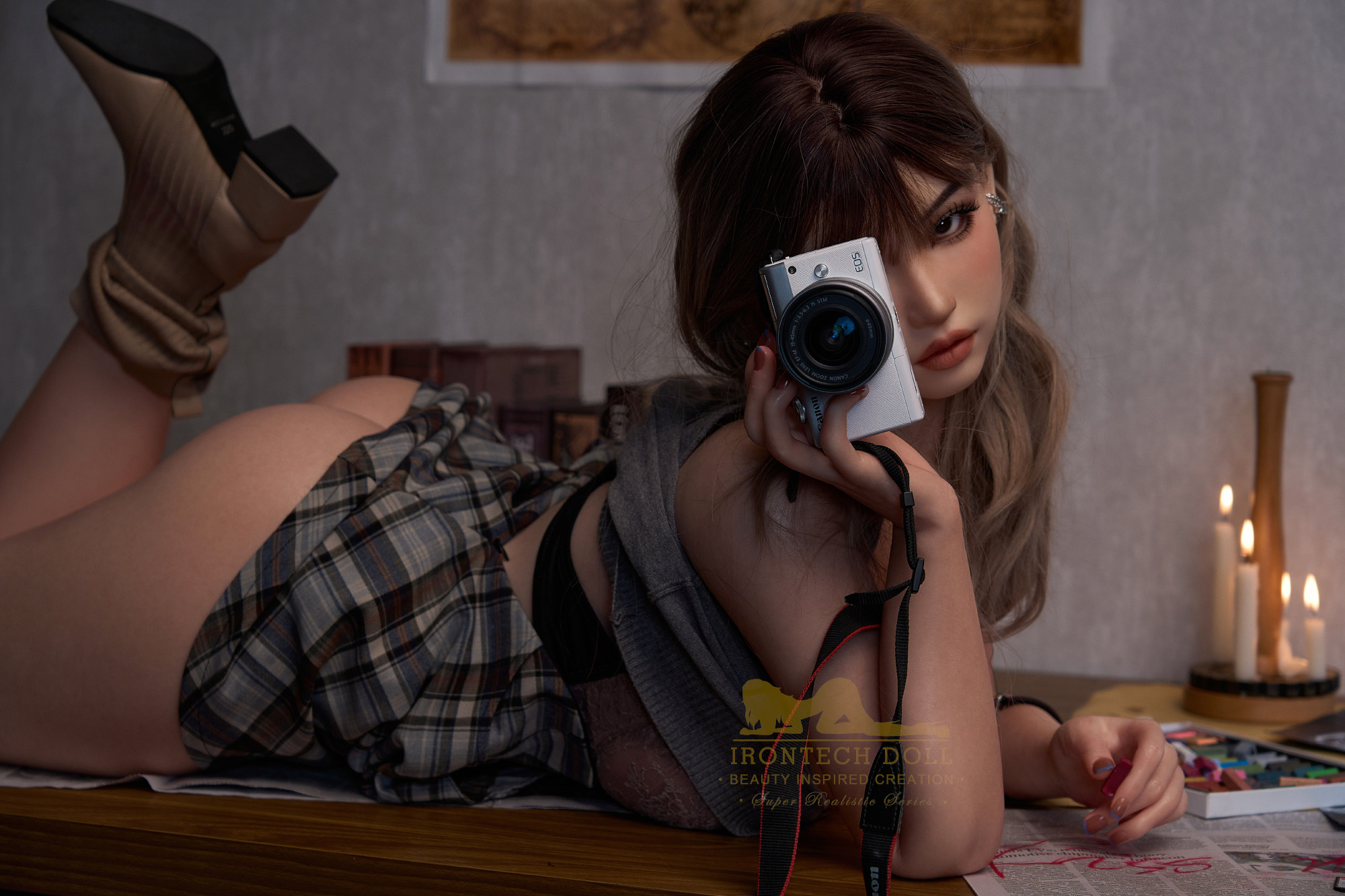 Irontech | Suki - 5ft 3/160cm Realistic BBW Silicone Sex Doll (In Stock US)