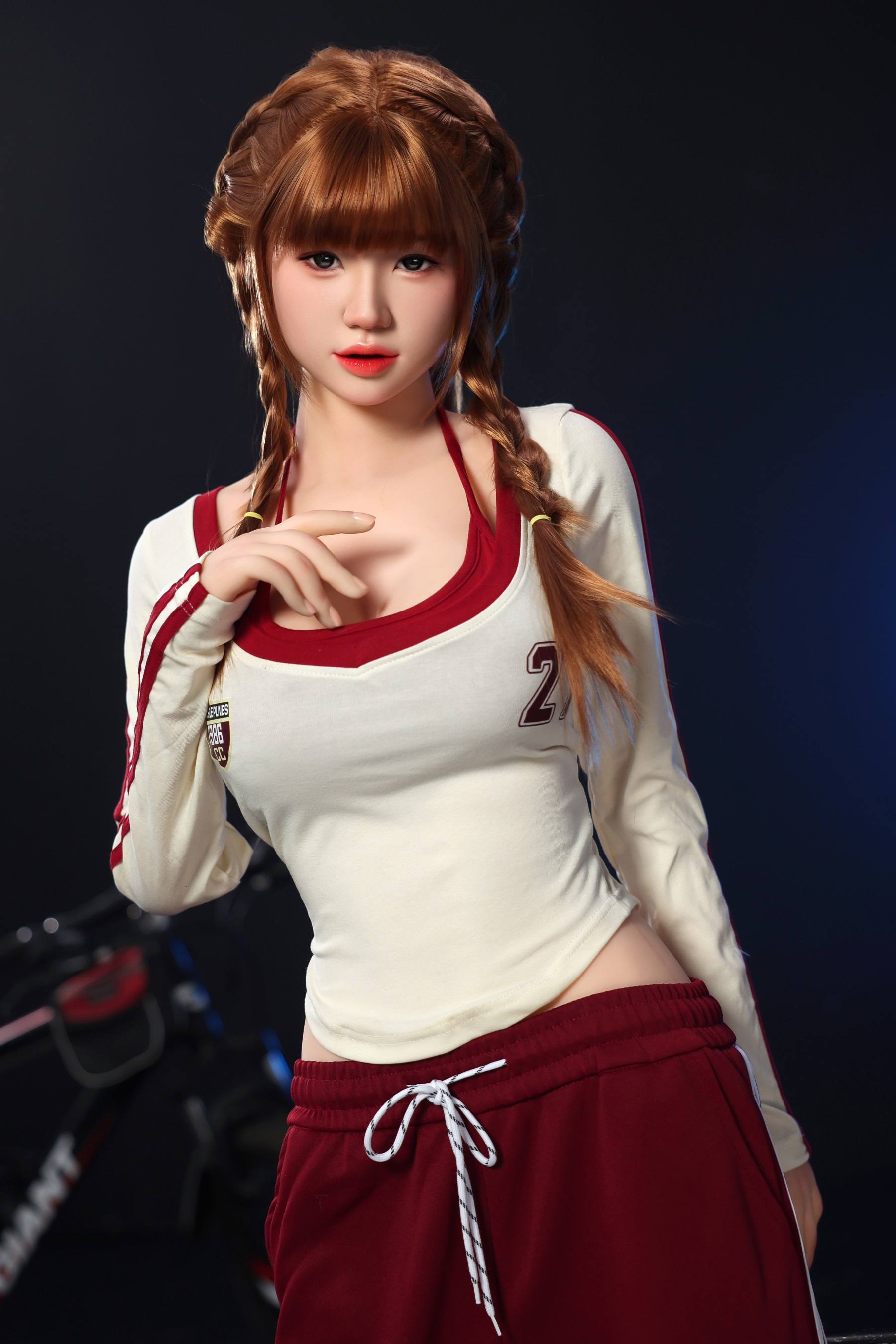 Orange In丨Stella-5ft 6/168cm Movable Jaw Silicone Sex Doll