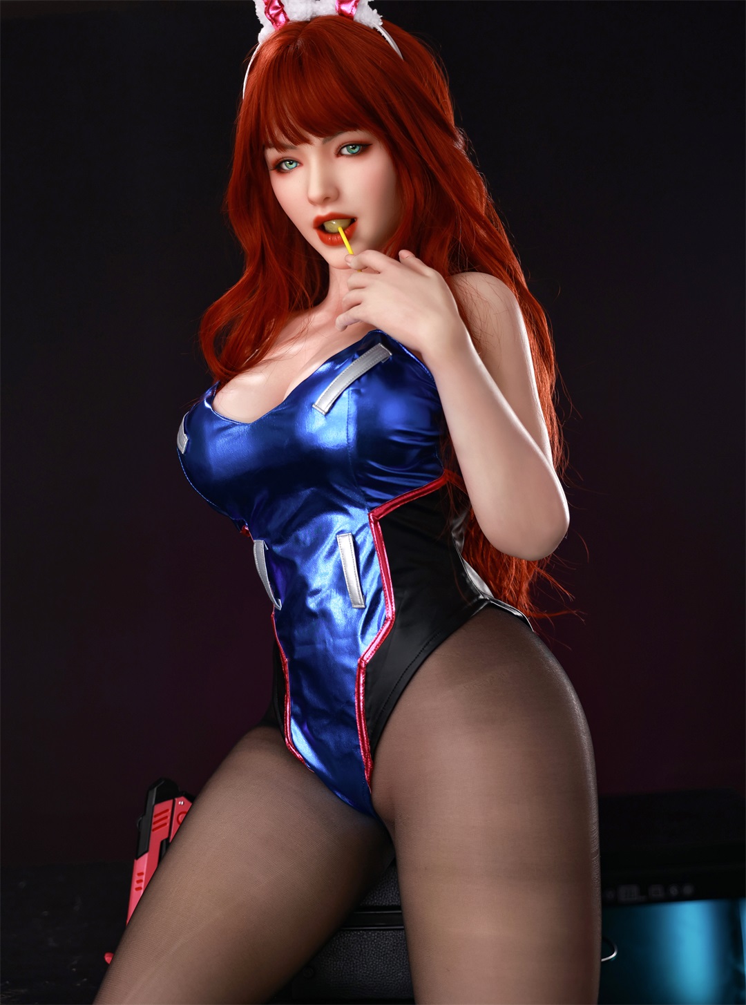 Orange In丨Meg-5ft 5/165cm Movable Jaw Silicone Sex Doll