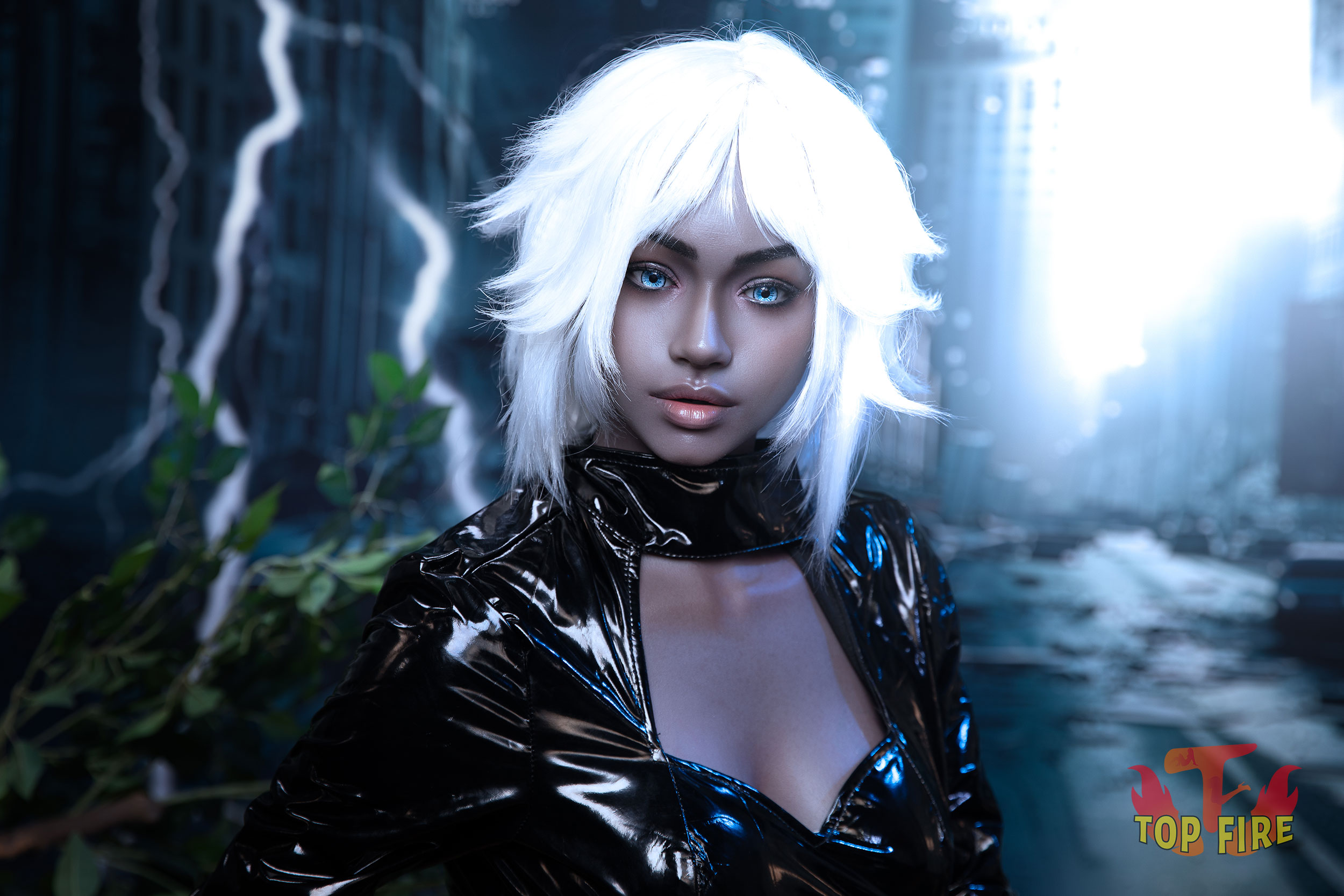 Top Fire | Storm 5ft 2/158cm White-Haired Thunder Queen Sex Doll