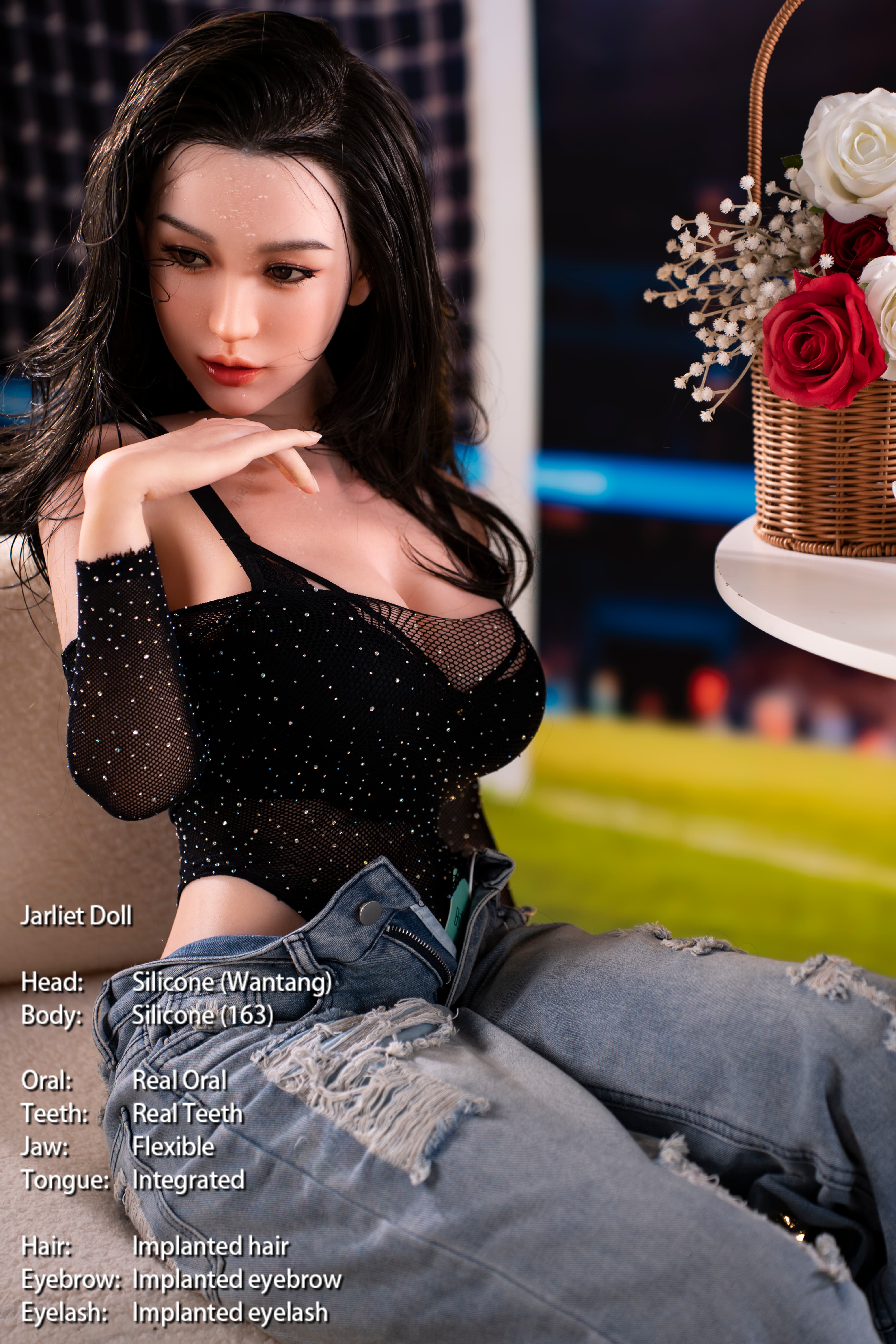 Jarliet | Wantang-5ft 4/163cm  Real ROS  Full Silicone Sex Doll