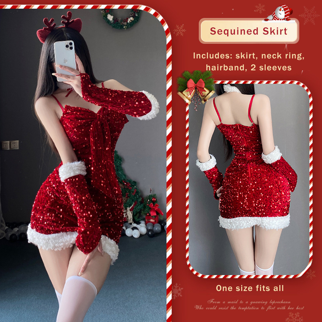 Bunny Girl Christmas Suit Christmas Dress