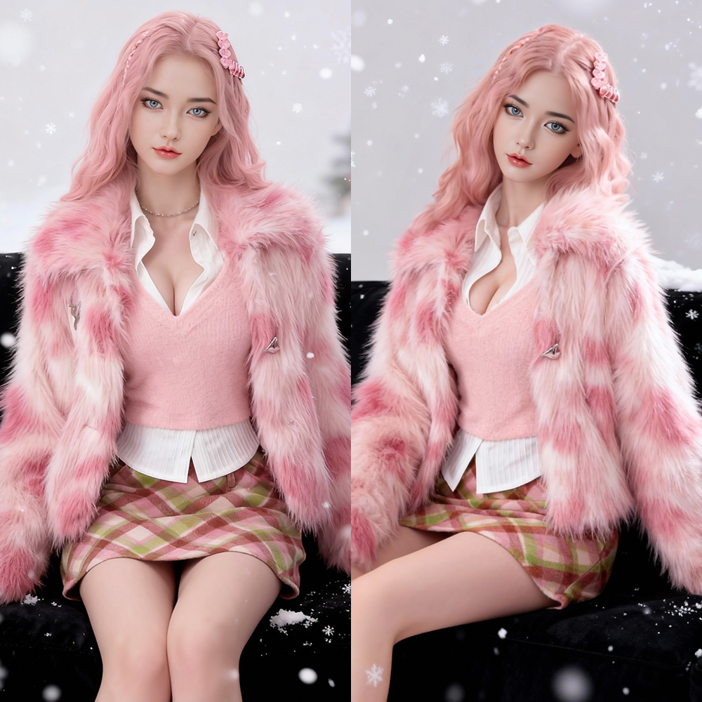 SY | Jolene - 5ft 3/160cm Pink Hair Big Breasts TPE Sex Doll (In Stock US)