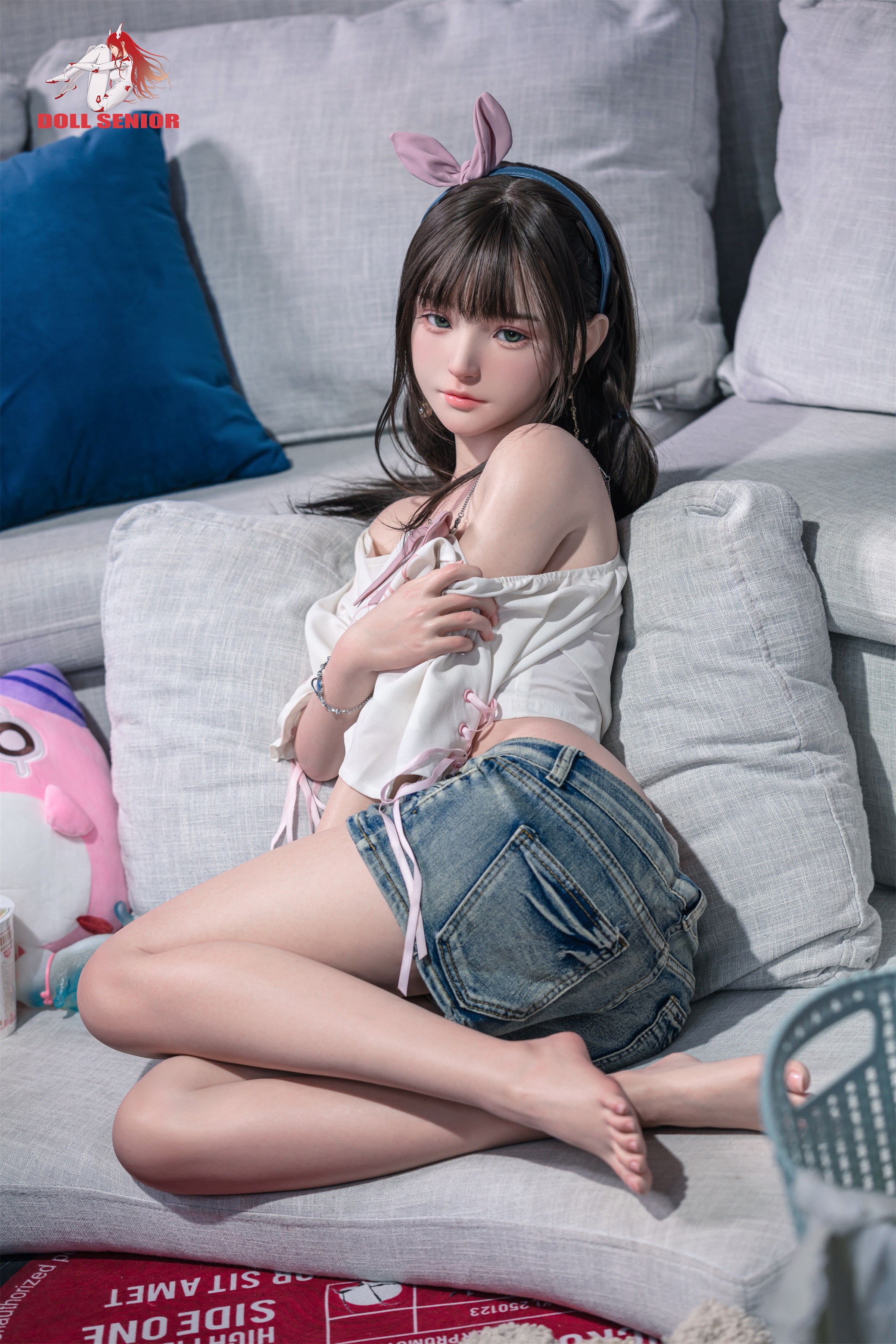 Doll Senior | Miye#2 -4ft8/148cmD Cup Silicone ROS Head Sex Doll