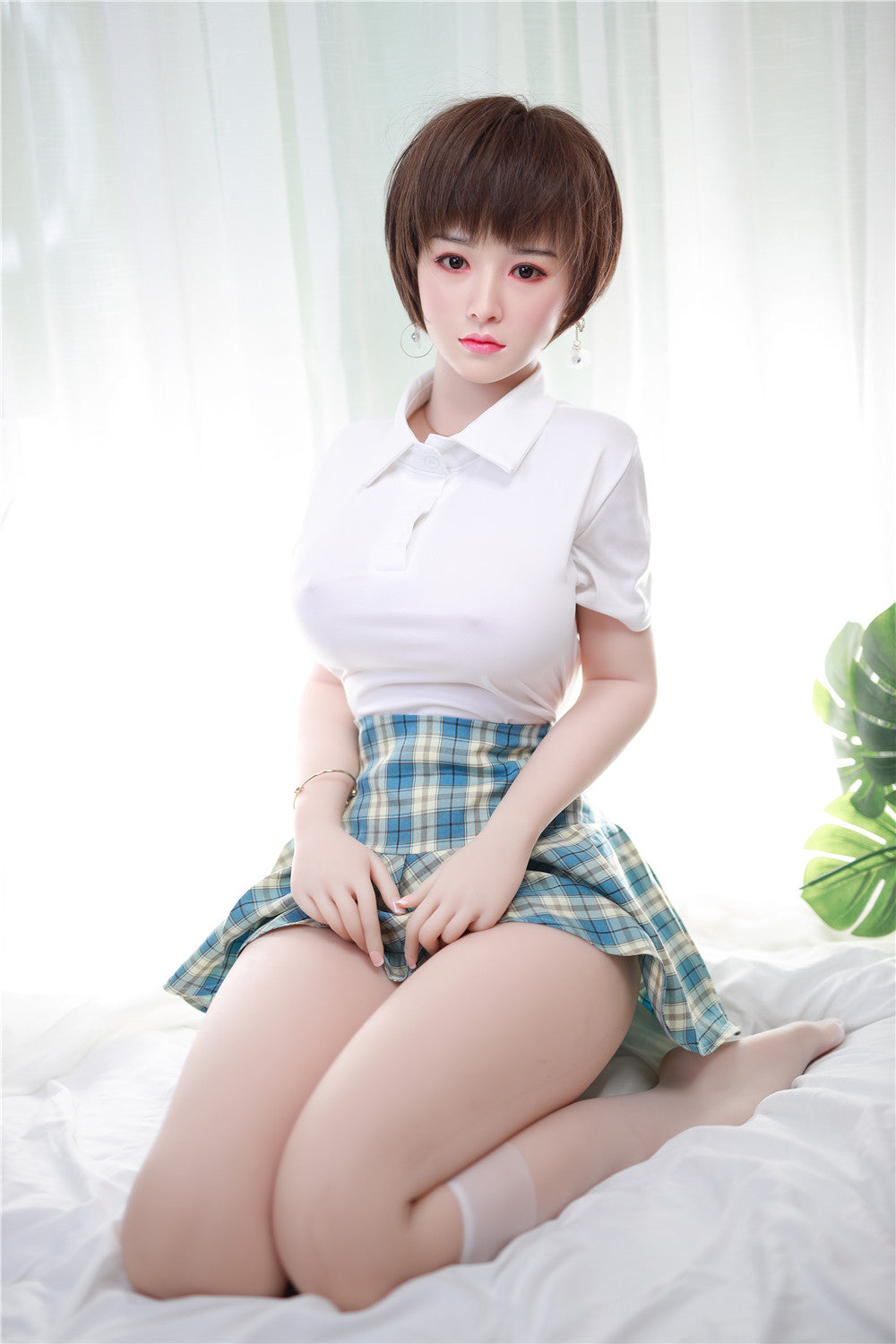 JY | Amber-5ft 3/161cm Silicone Head Big Breasts Sex Doll