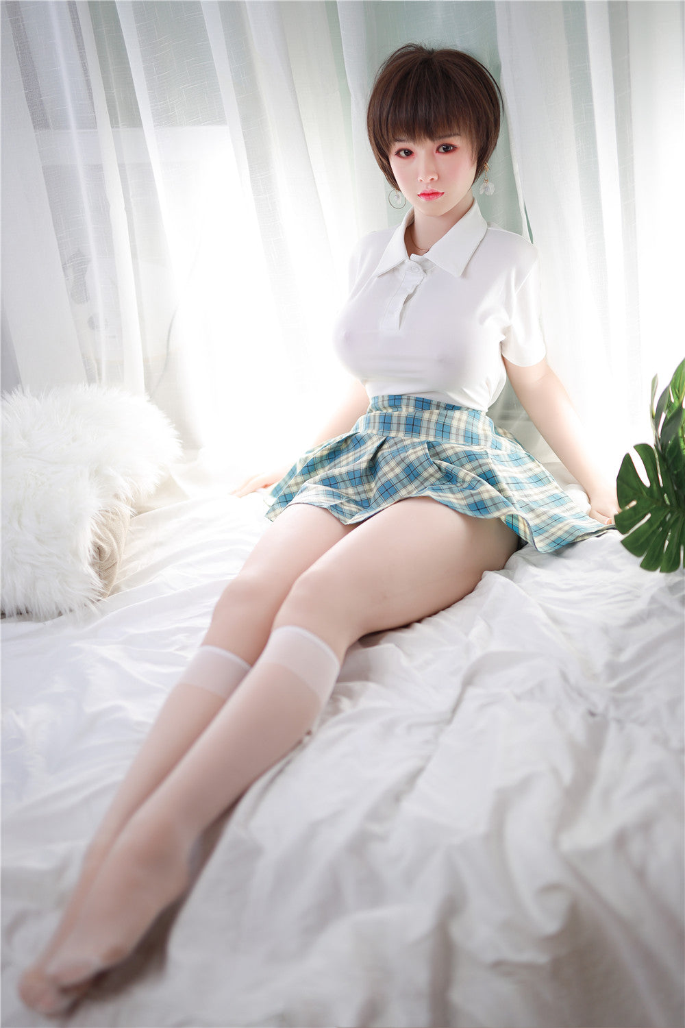 JY | Amber-5ft 3/161cm Silicone Head Big Breasts Sex Doll