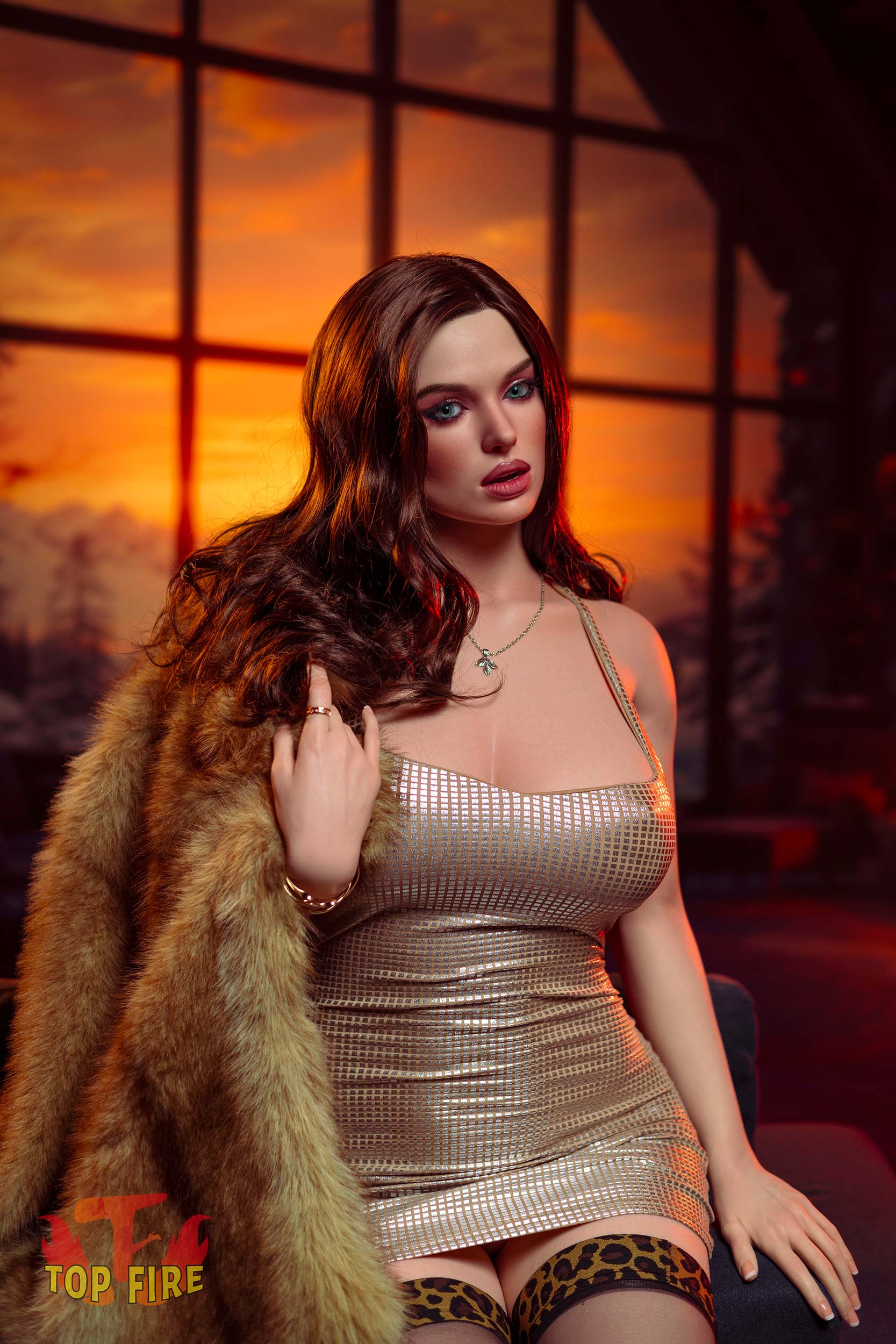 Top Fire | Bella - 5ft 7/174cm G Cup ROS Realistic Silicone Sex Doll, T61