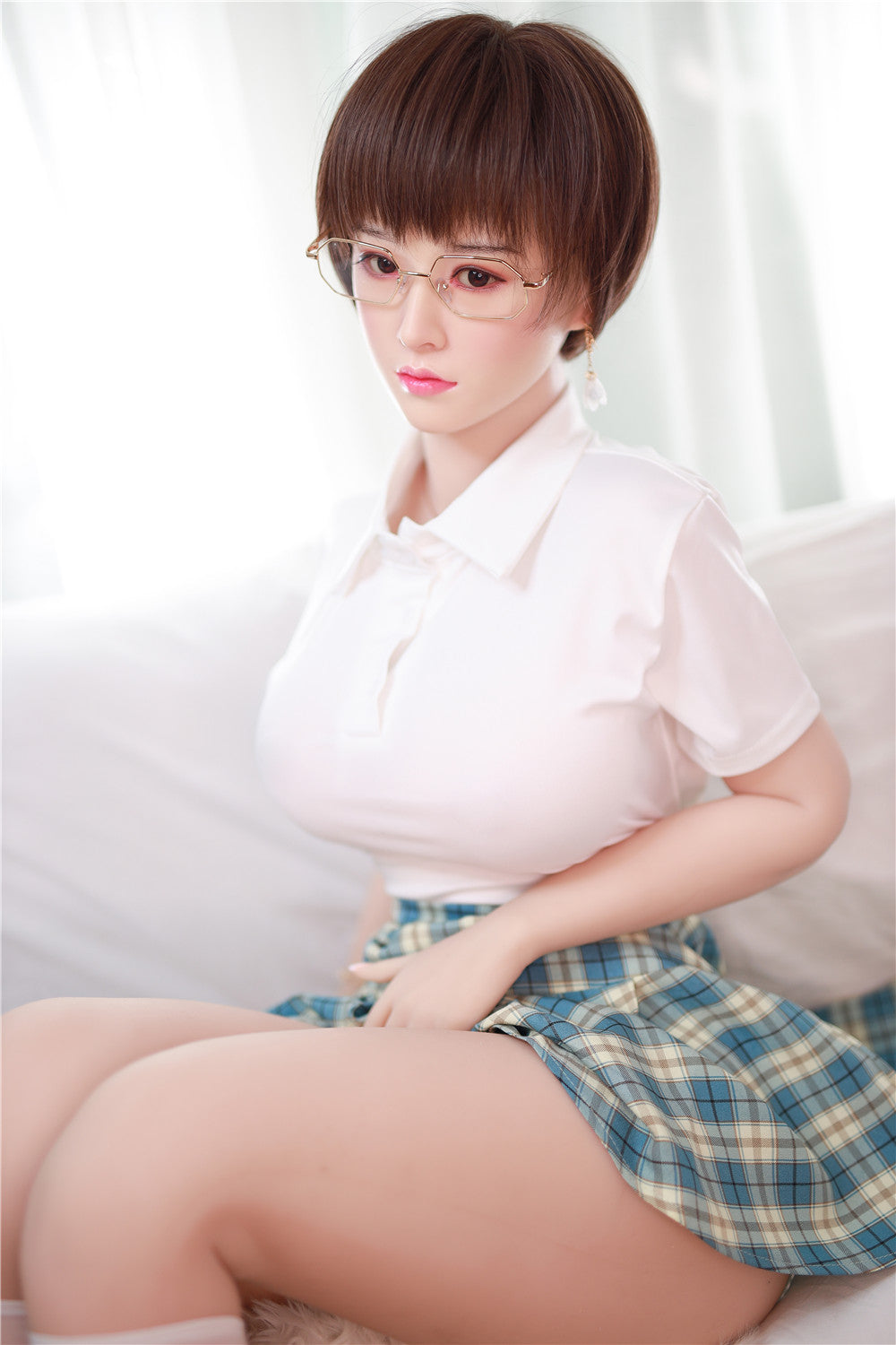 JY | Amber-5ft 3/161cm Silicone Head Big Breasts Sex Doll