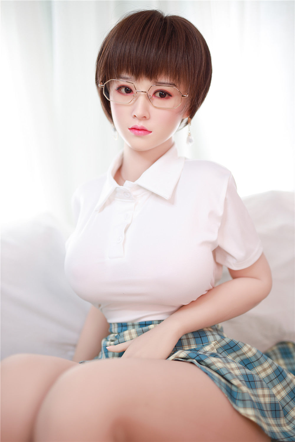 JY | Amber-5ft 3/161cm Silicone Head Big Breasts Sex Doll