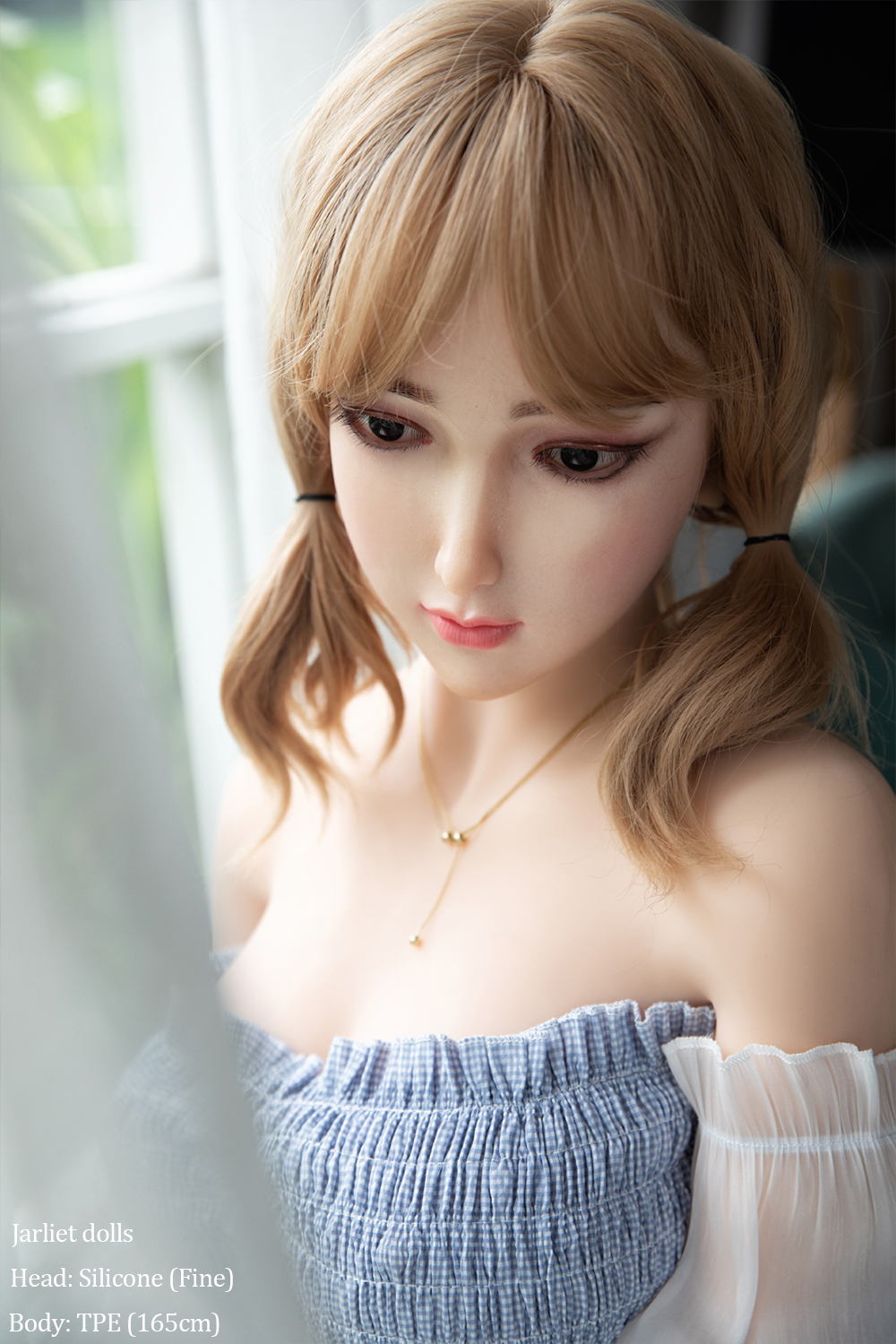 Jarliet |Fine -5ft 4/165cm Silicone Head Sex Doll