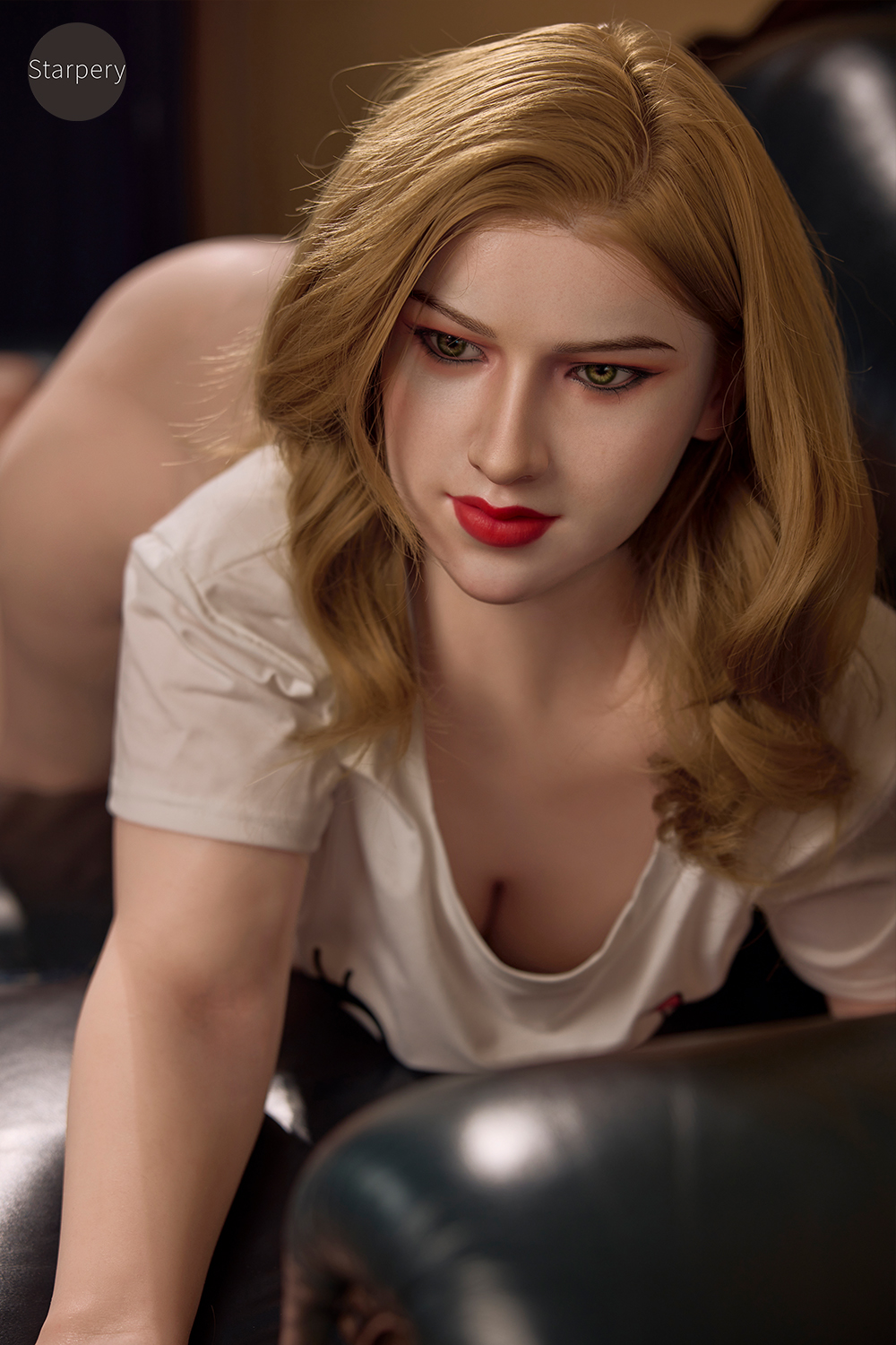 Starpery | Ashely - 5ft 3/161cm H-Cup Ultra BBW Realistic Blonde Sex Doll