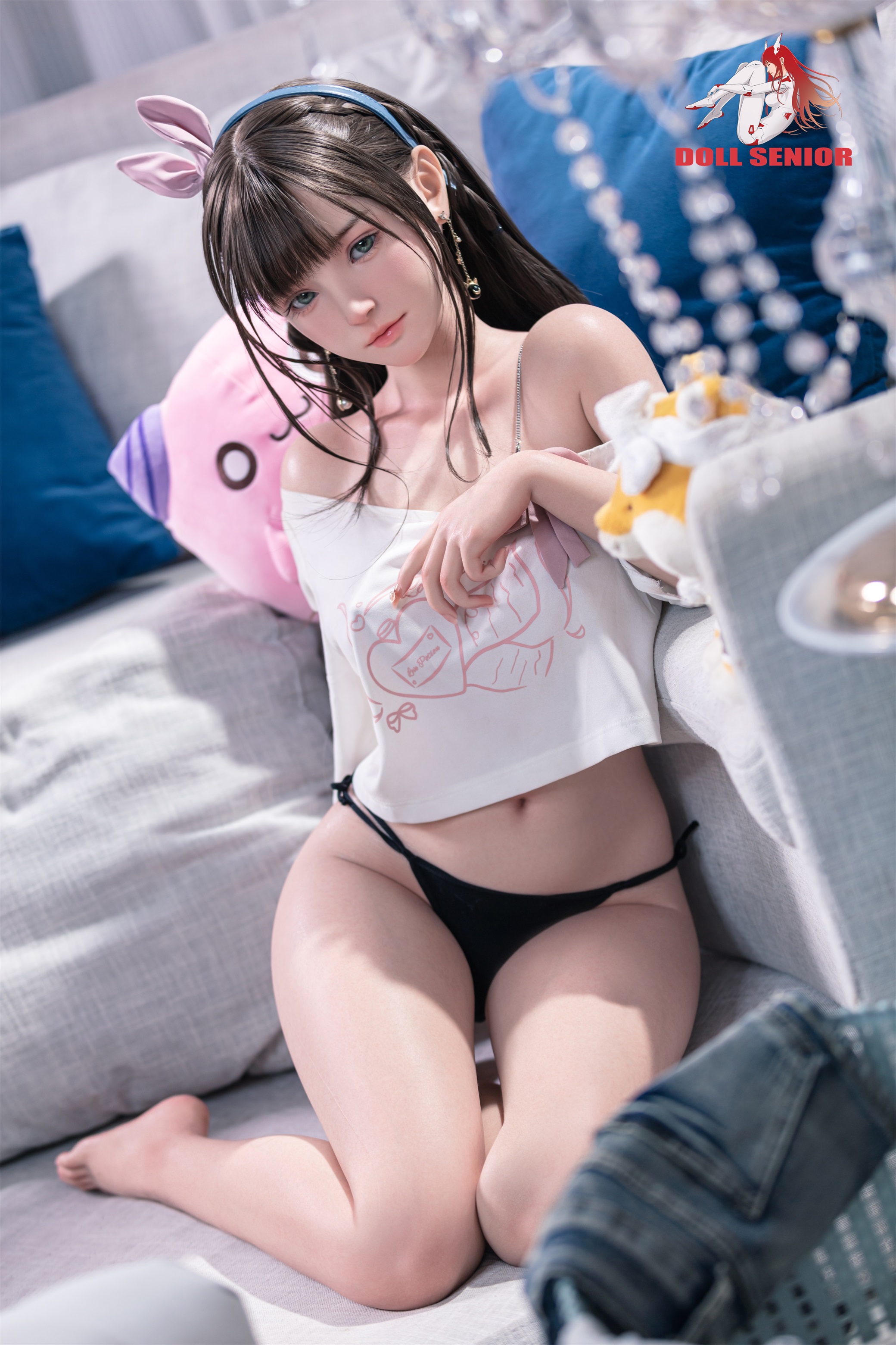 Doll Senior | Miye#2 -4ft8/148cmD Cup Silicone ROS Head Sex Doll