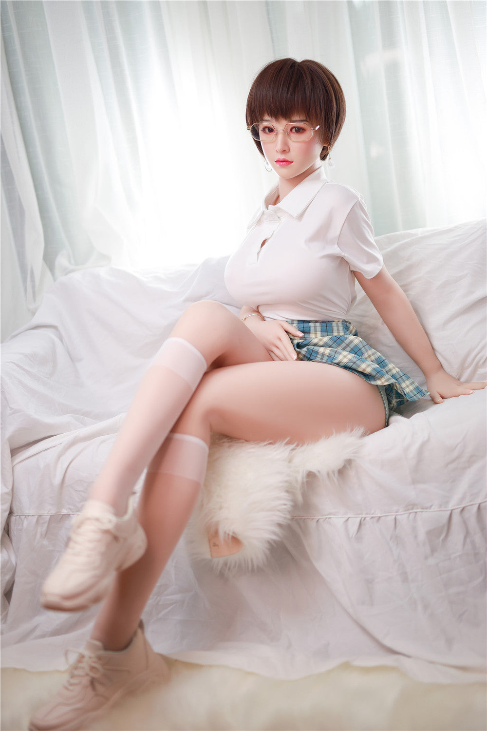 JY | Amber-5ft 3/161cm Silicone Head Big Breasts Sex Doll