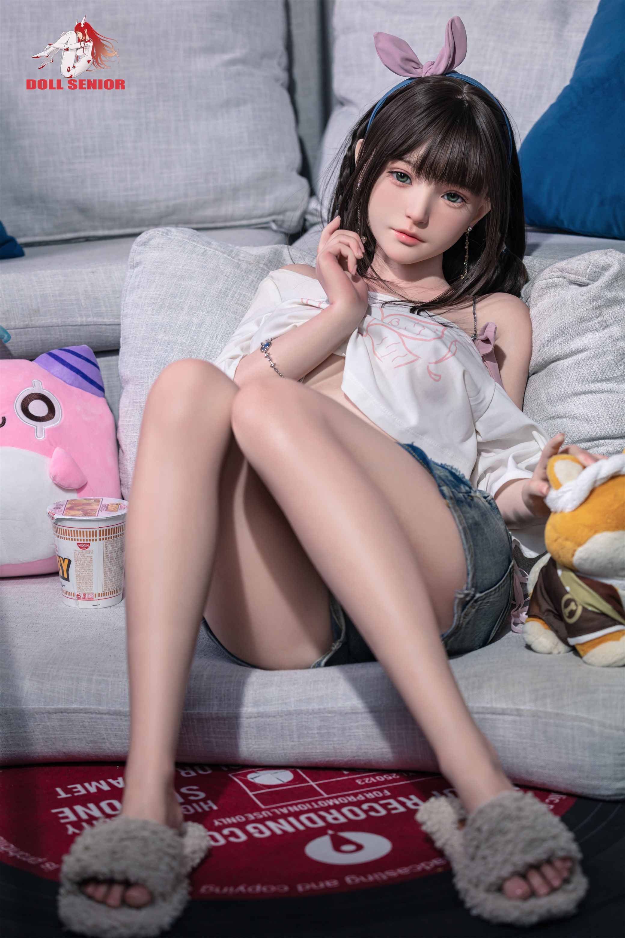 Doll Senior | Miye#2 -4ft8/148cmD Cup Silicone ROS Head Sex Doll