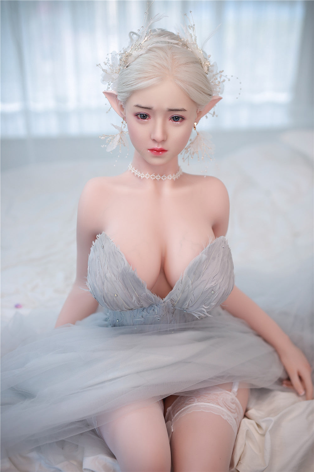 JY | JingYa-5ft 2/157cm Silicone Head Big Breasts Sex Doll