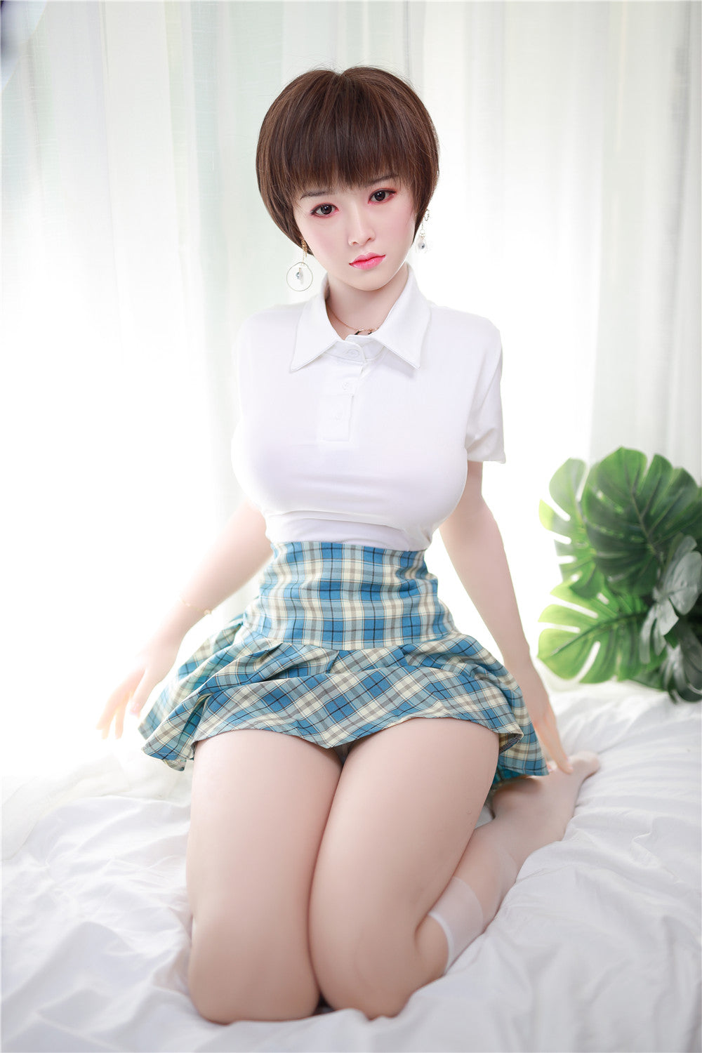 JY | Amber-5ft 3/161cm Silicone Head Big Breasts Sex Doll