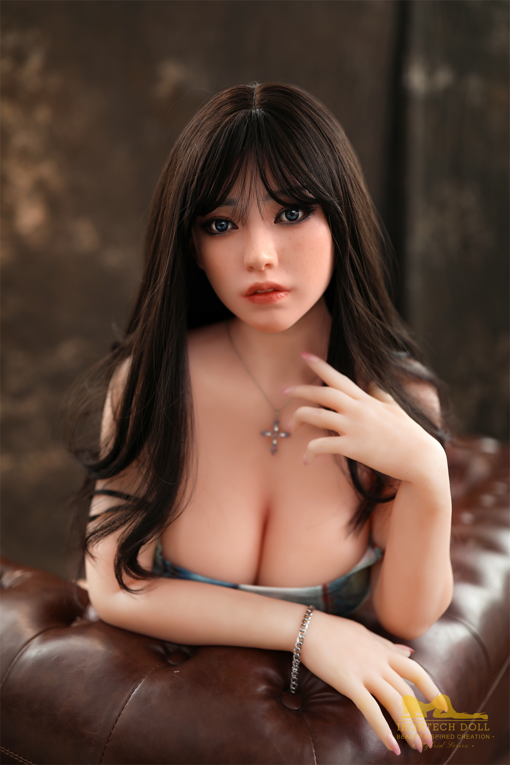 Irontech | Eileen-5ft 3/161cm G-cup ROS Silicone Head Sex Doll