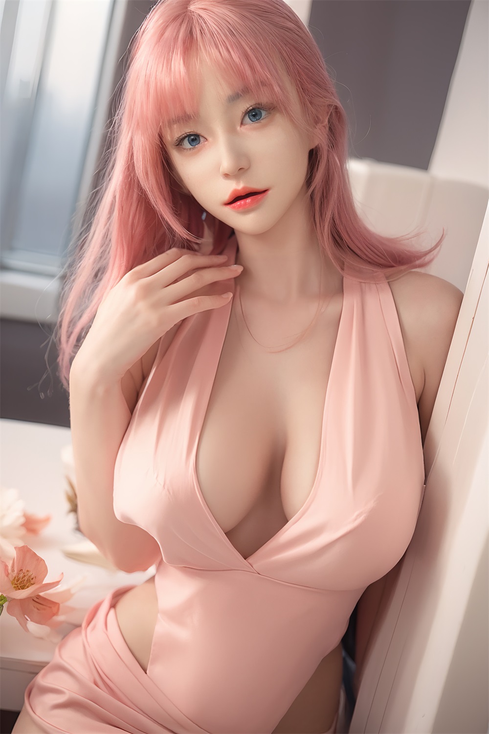 Haruka - 5ft 5/164cm ROS Sex Doll With Option To Add Blowjob E-Hips Sucking 3 In 1